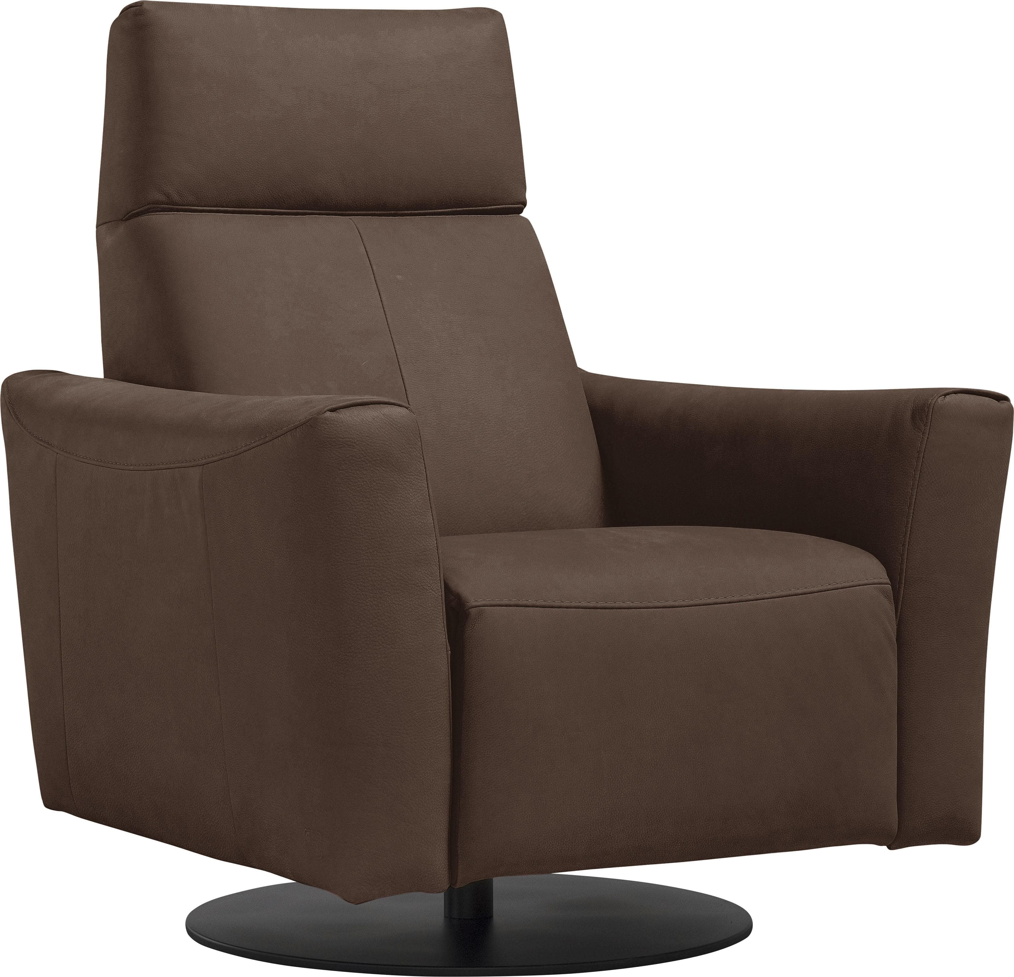 Design Loungesessel in Braun