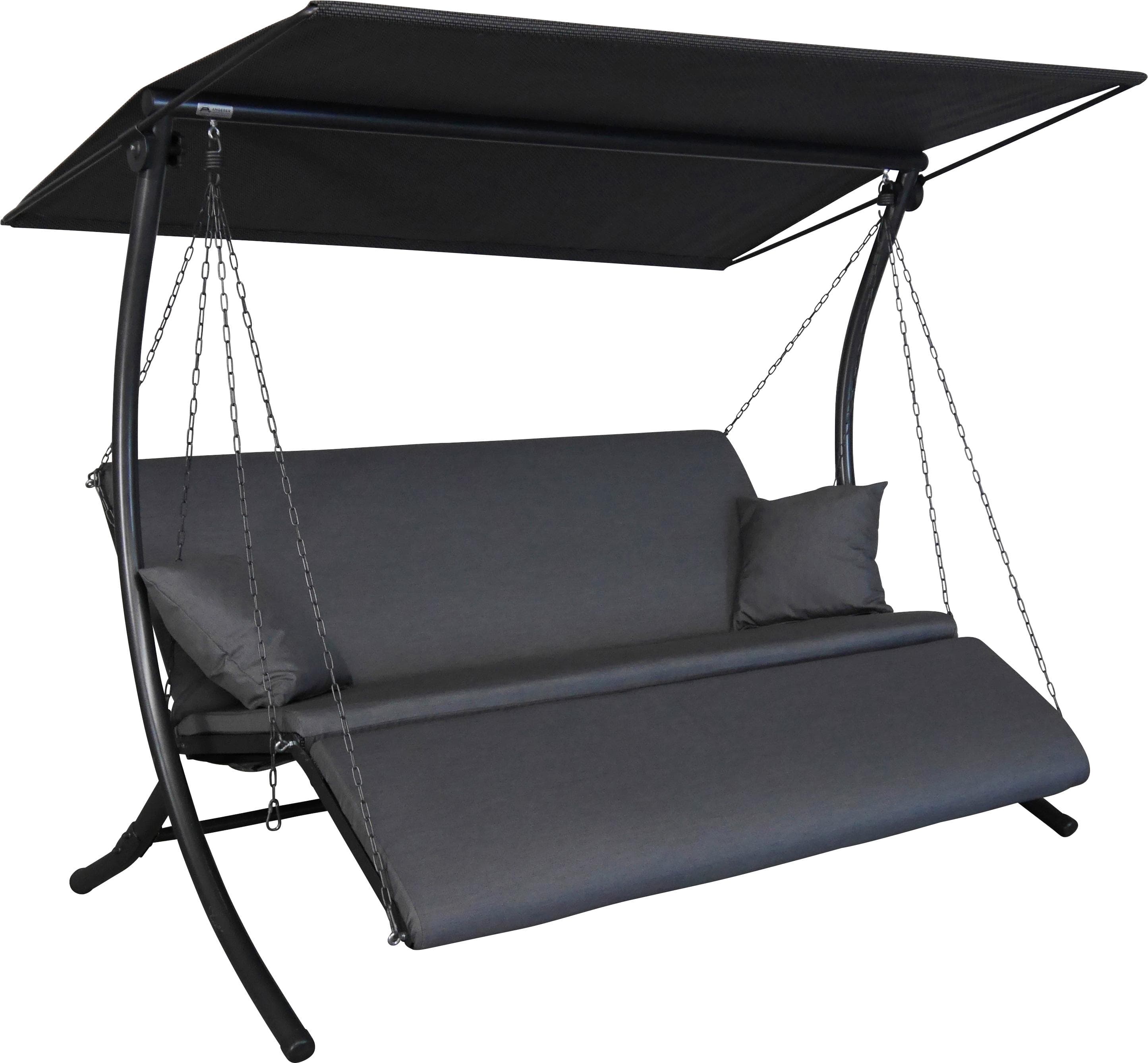Angerer Hollywoodschaukel Swing Zip Anthrazit