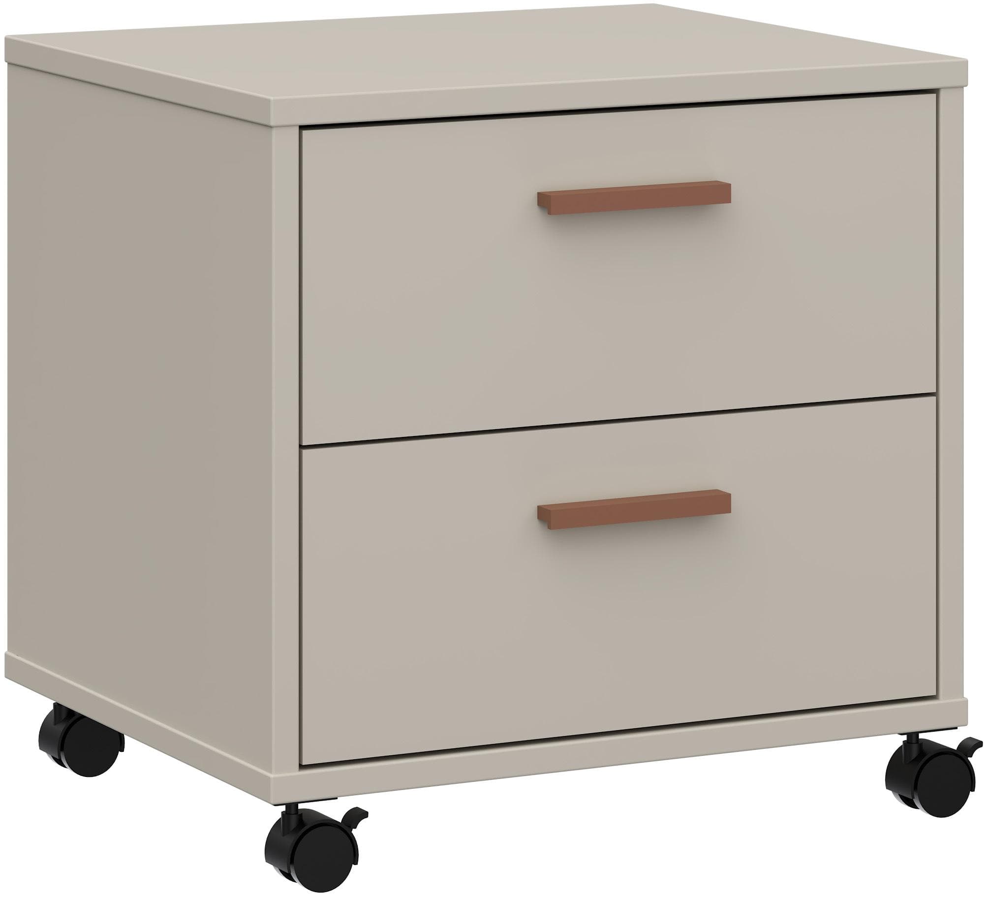Nachtkommode FORTE Milles Jugendzimmer Sand Terracotta