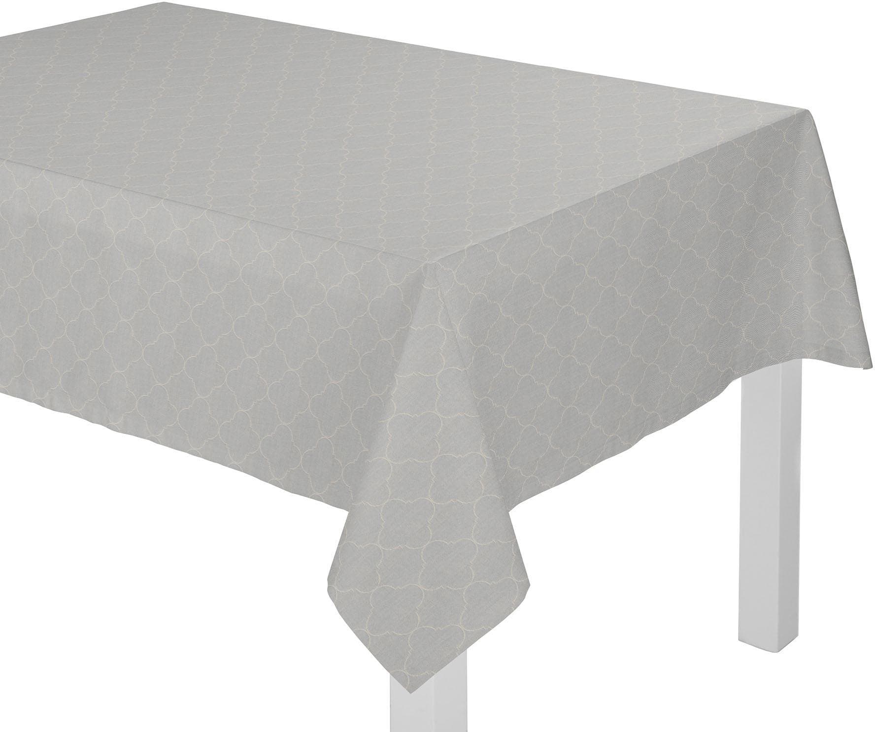 Tischdecke ADAM Indian Cortezada Light Bio-Baumwolle Jacquardmuster