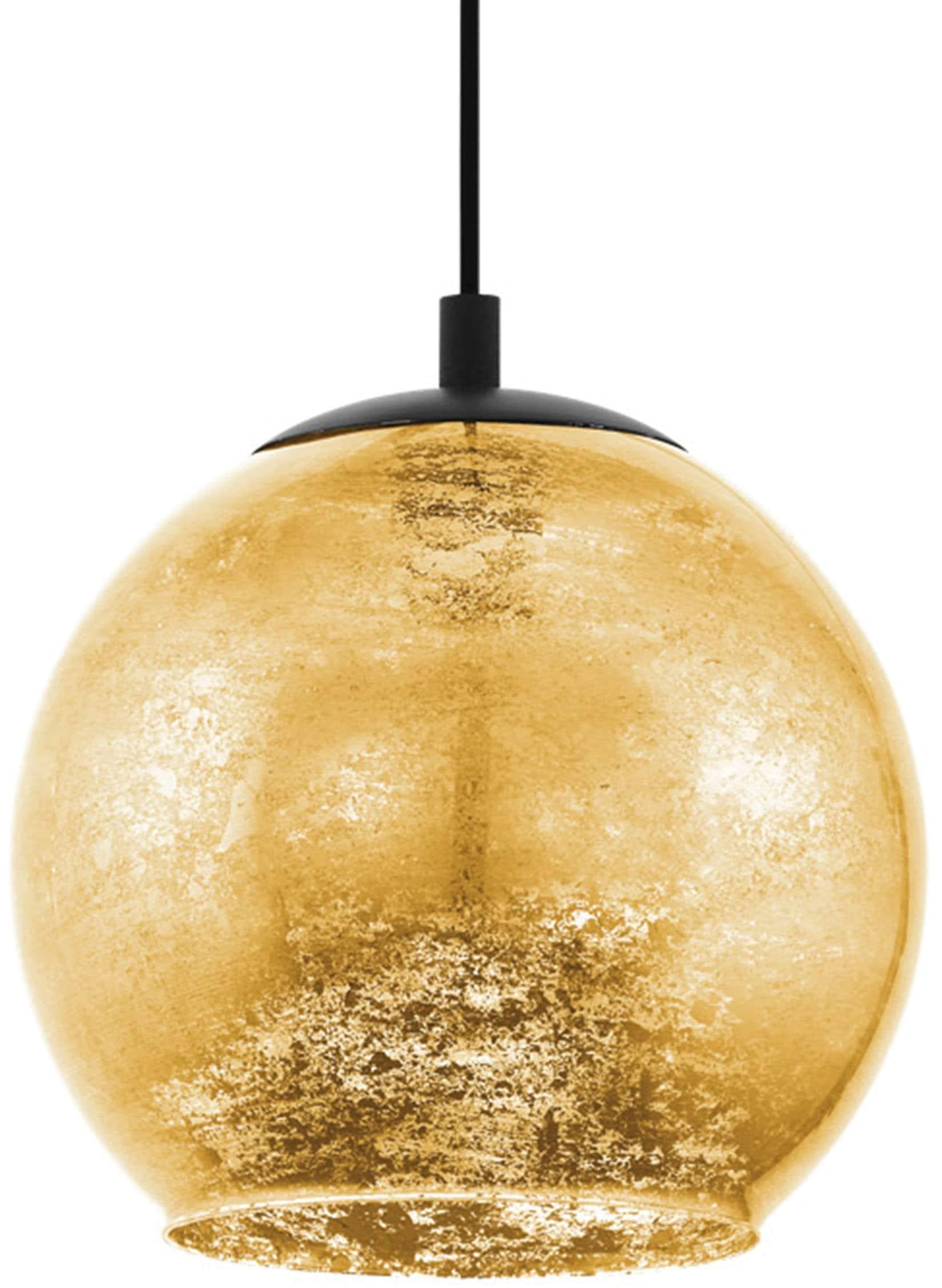 Pendelleuchte Albaraccin einflammig Ø 27cm Gold