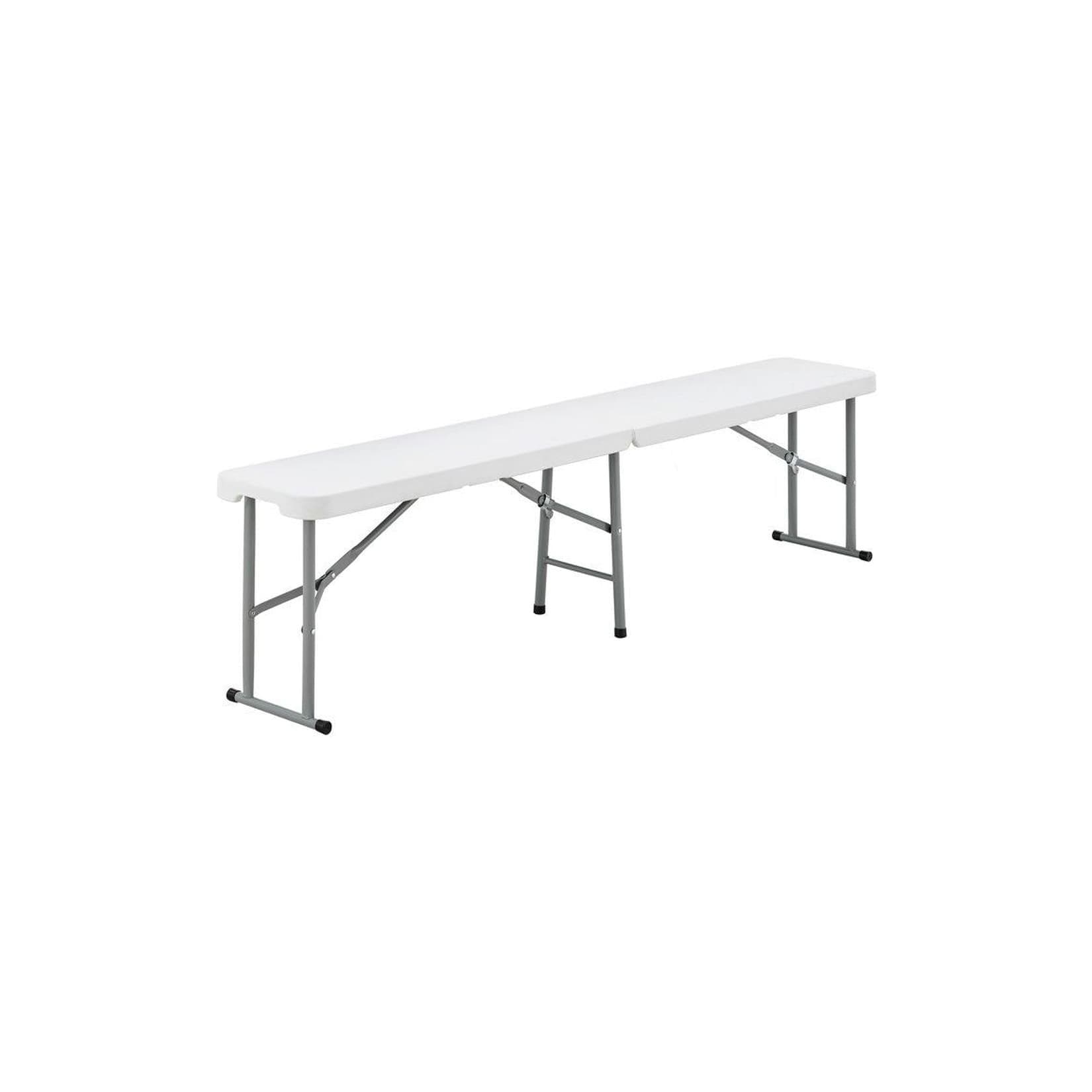 CALVI Klappbank Beige 180 cm für Empfangstisch