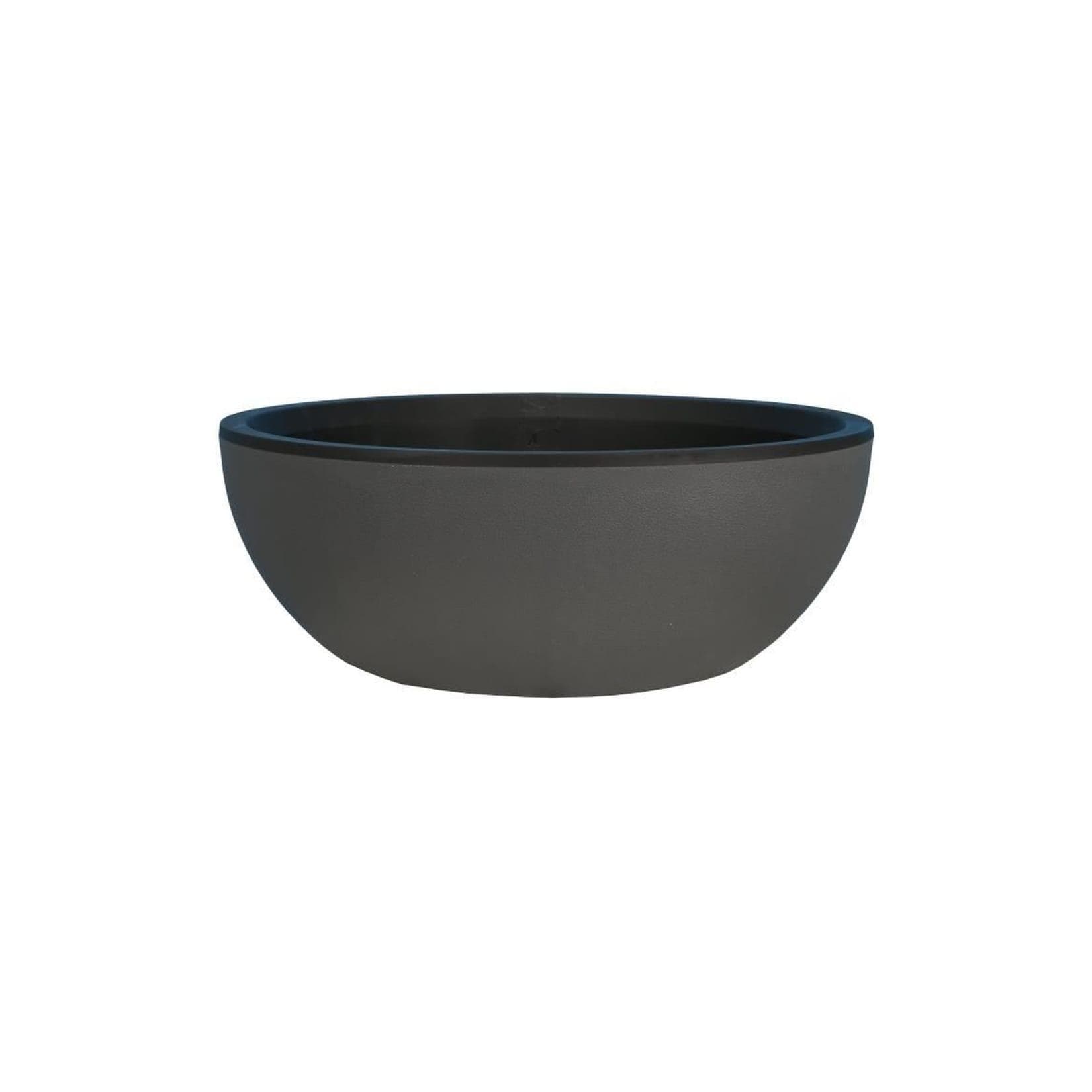 RIVIERA Blumentopfzuschnitt Granit D40 Grau