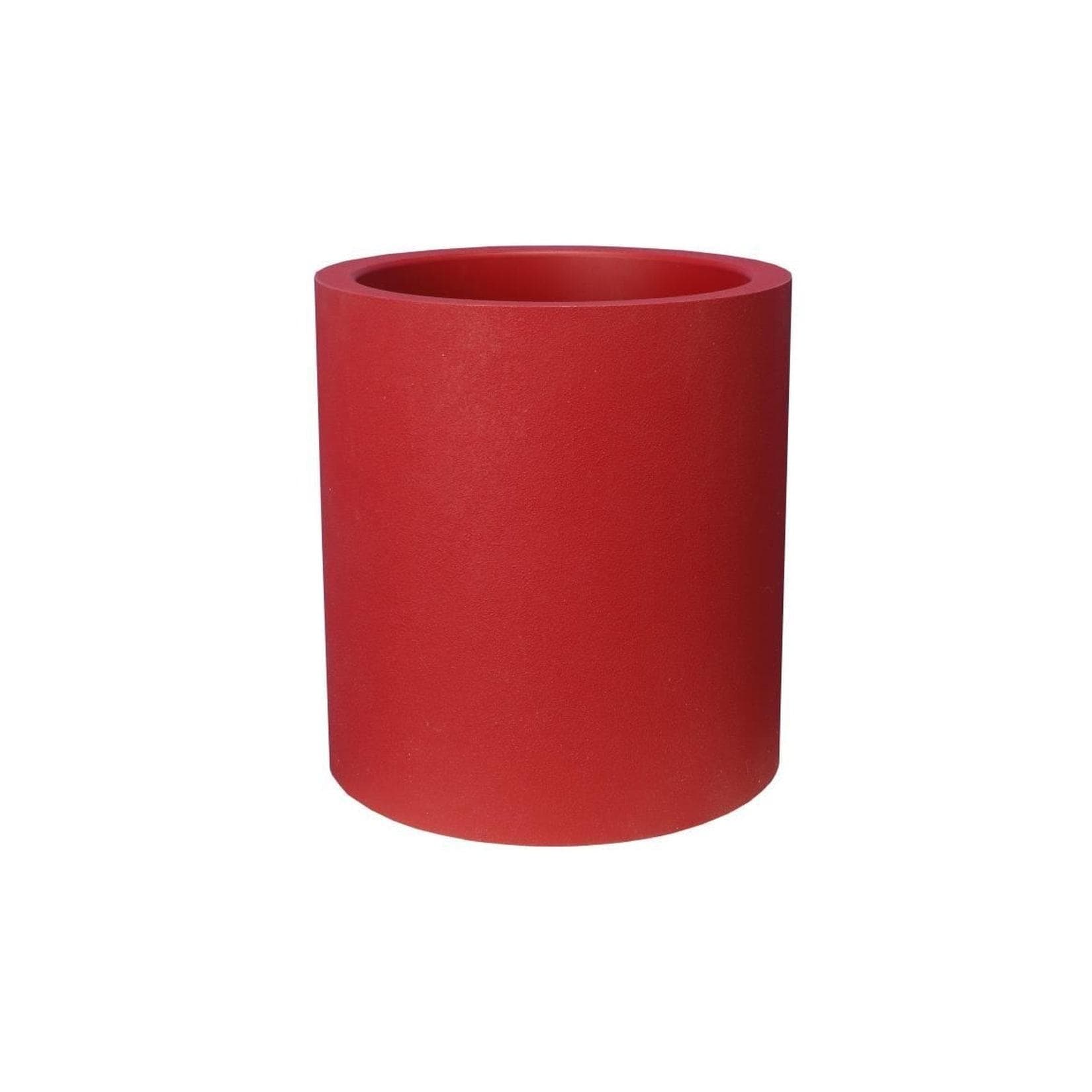 RIVIERA Granitbehälter rund 40 cm rot