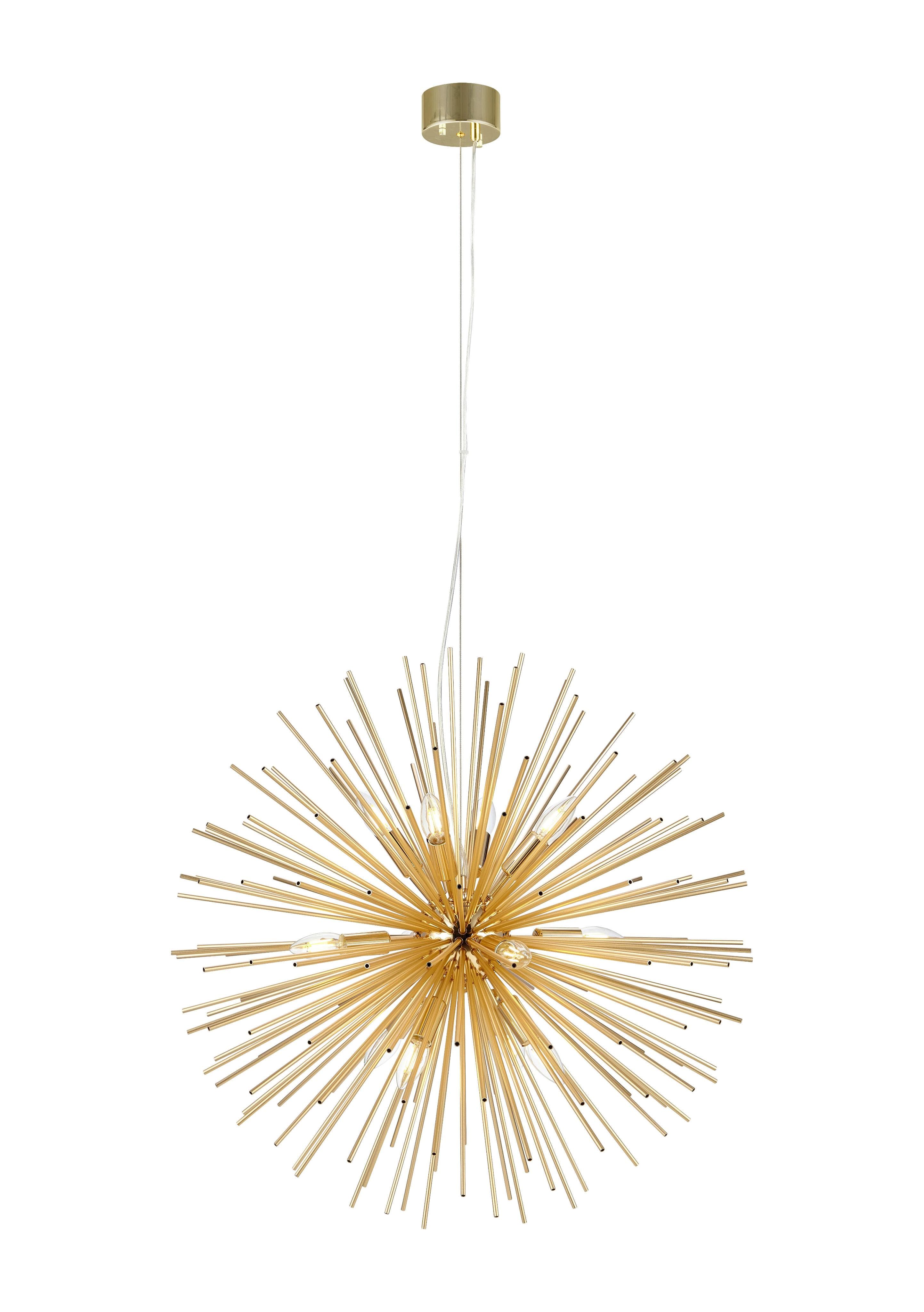 Pendelleuchte Soleil in Gold von Markslöjd
