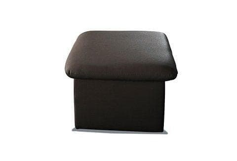 COTTA Hocker Casino Braun Luxus-Kunstleder