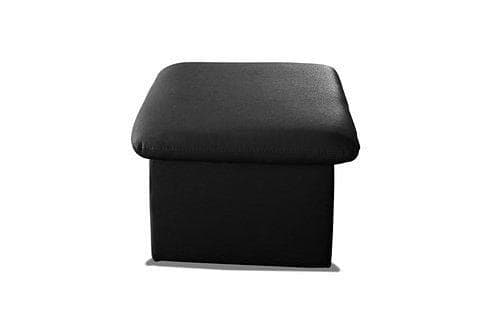 COTTA Hocker Casino Schwarz Polyätherschaum Polsterung