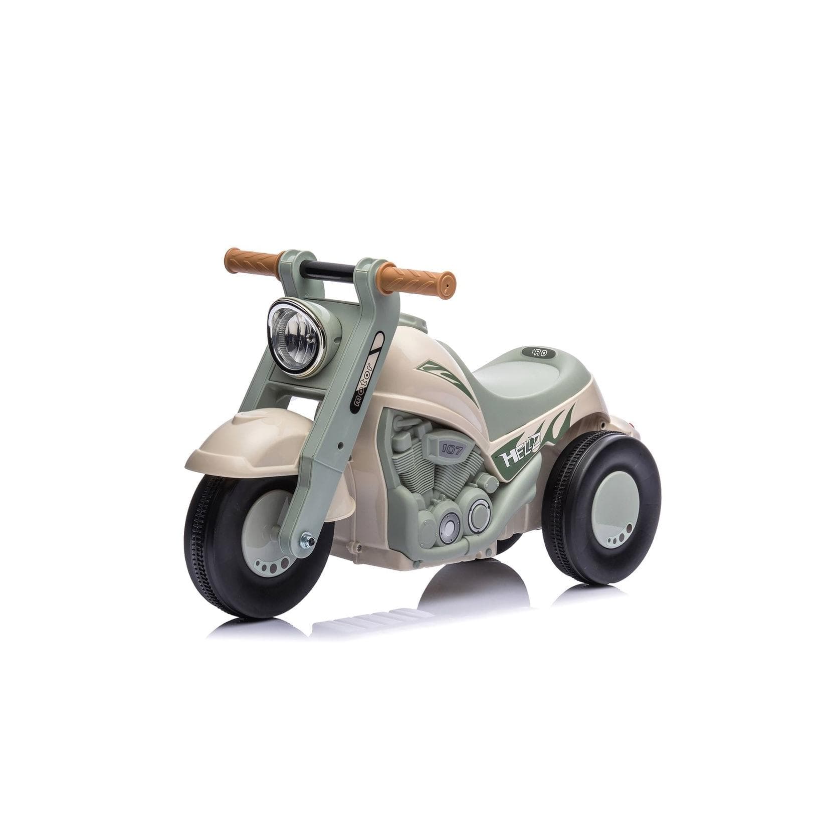 Chipolino Rutscher Bubble Rider Musik Seifenblasen Motorraddesign Beige