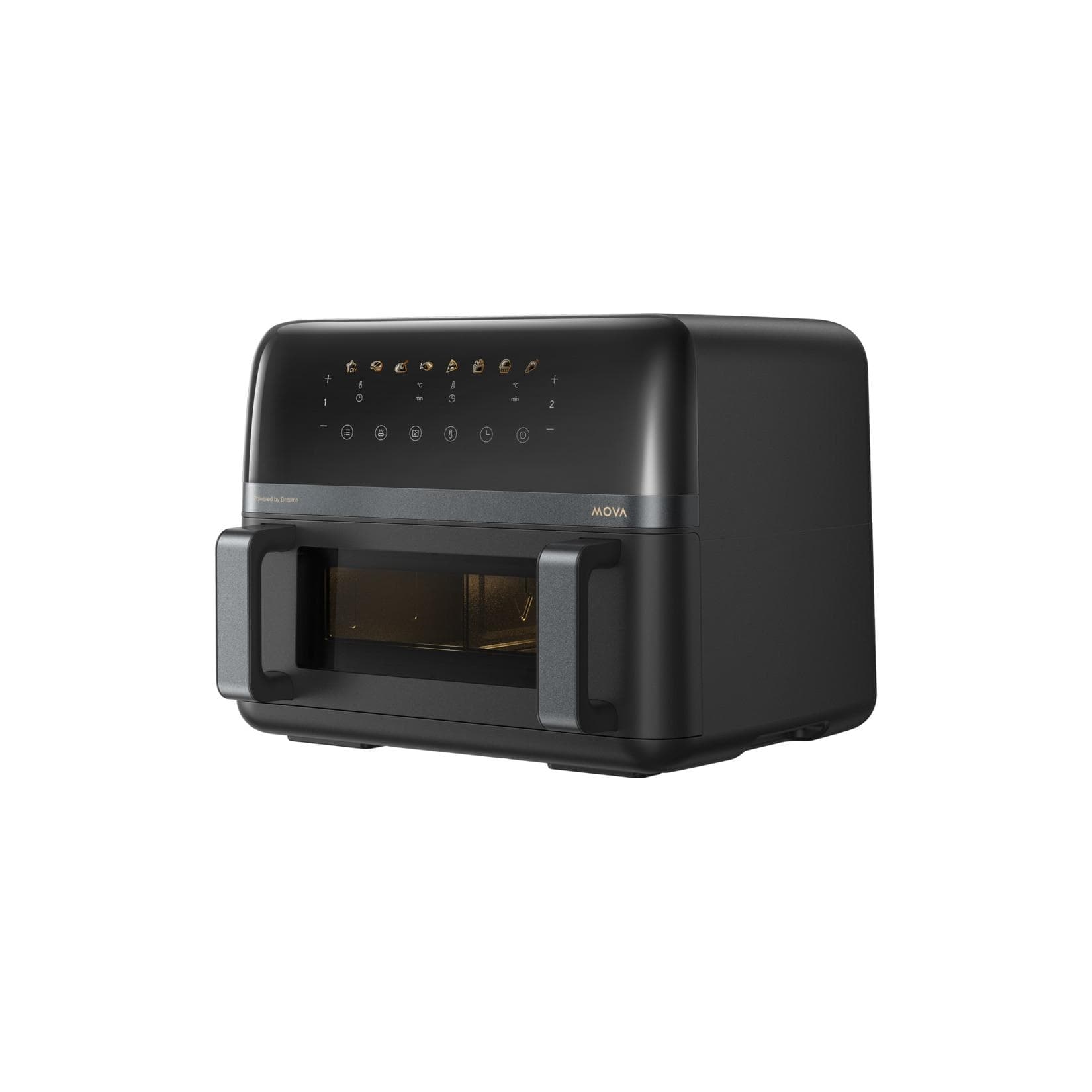 Mova FD20 Pro Aero Chef Heißluftfritteuse 9L Schwarz Dual Zone