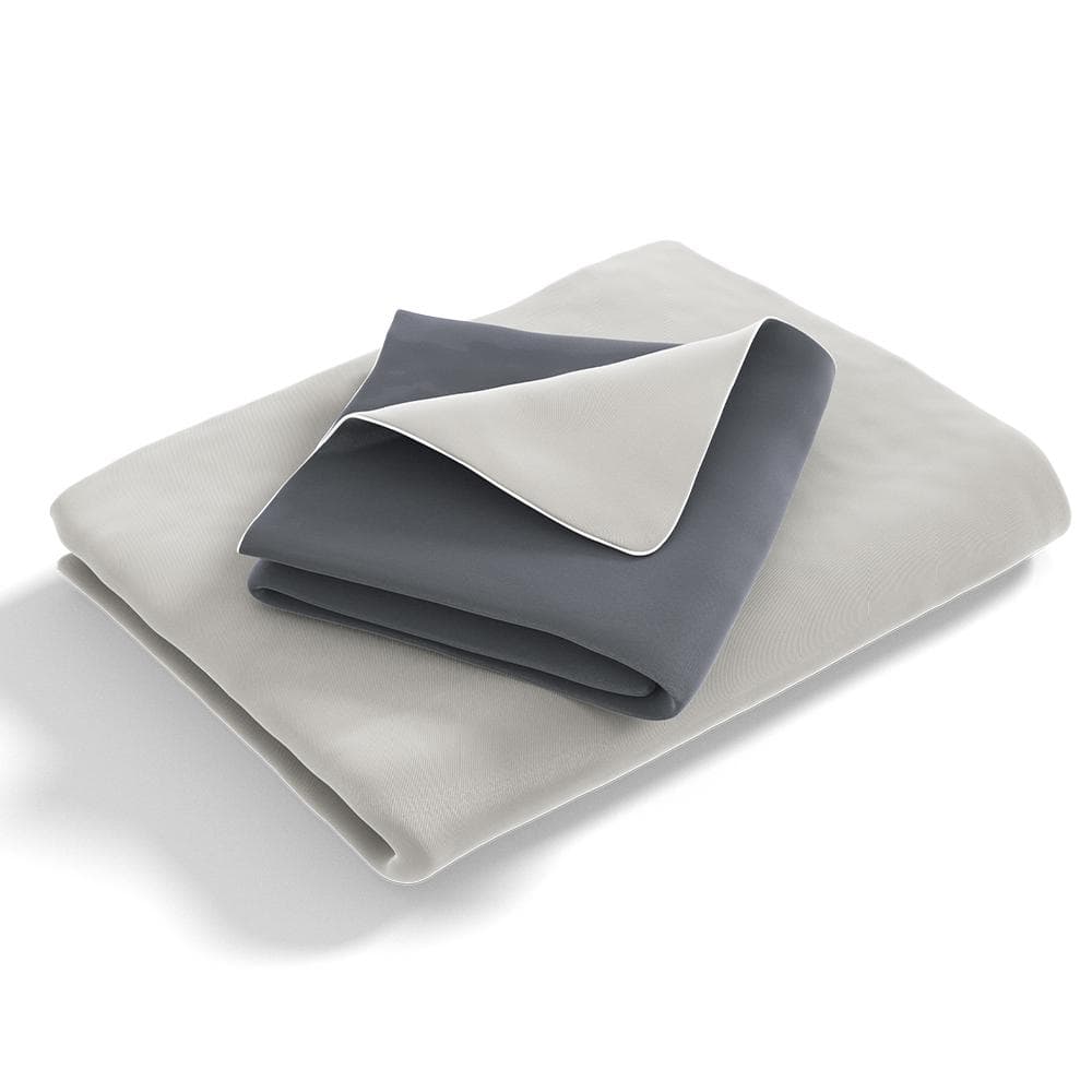SOFT BREEZE® Satin-Bettwäsche 155x220 mit Kopfkissen 40x80