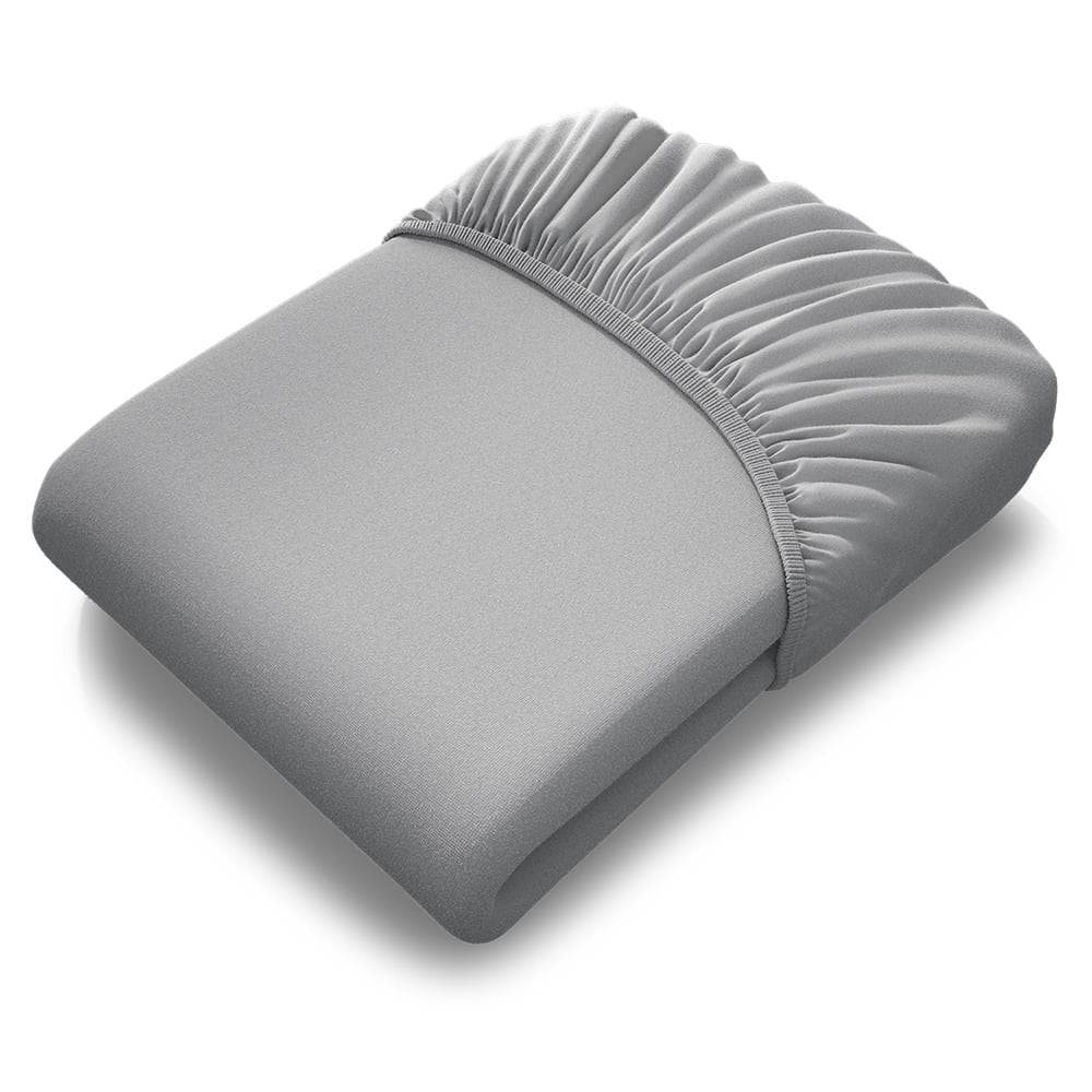 bett1.de BODYGUARD® Spannbettlaken extra hoch silber