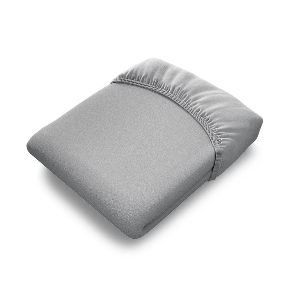 bett1.de BODYGUARD® Kinder-Spannbettlaken Silber
