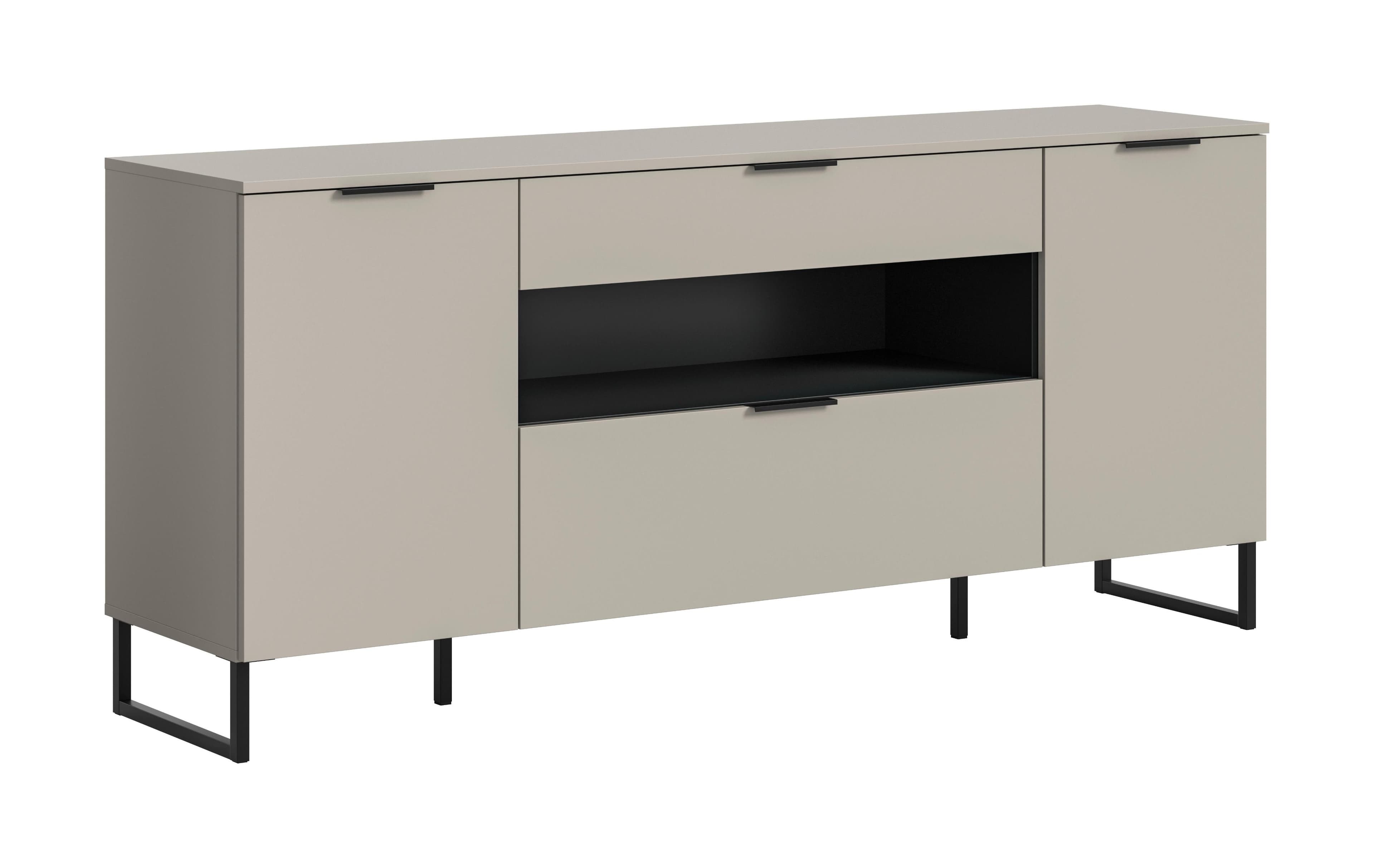 Sideboard Noida Kaschmir Holz Beige