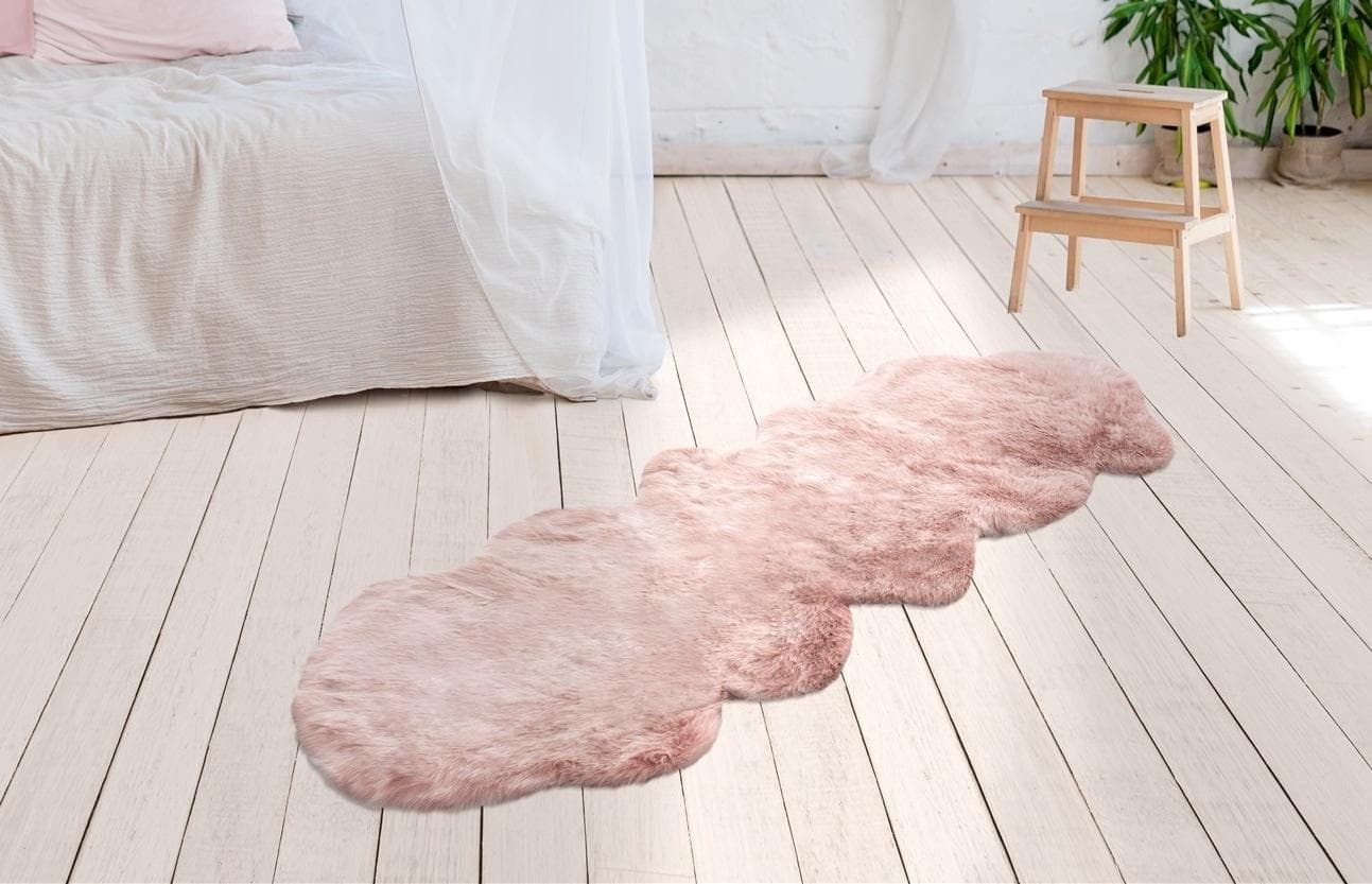 ME GUSTA Teppich Tender 125 Puderrosa Hochflor