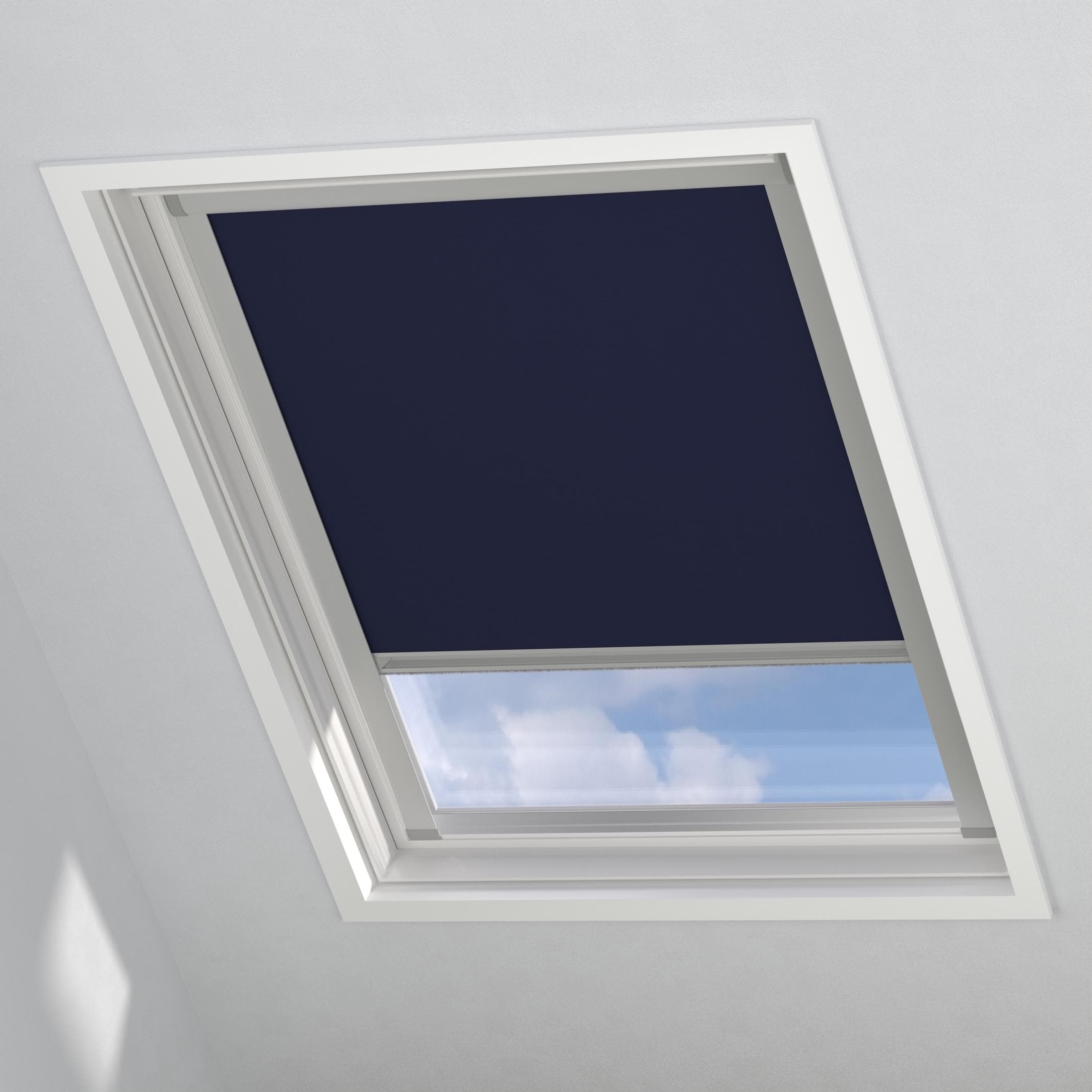 MY HOME Sky-Dachfensterrollo Dunkelblau Verdunkelnd UK10