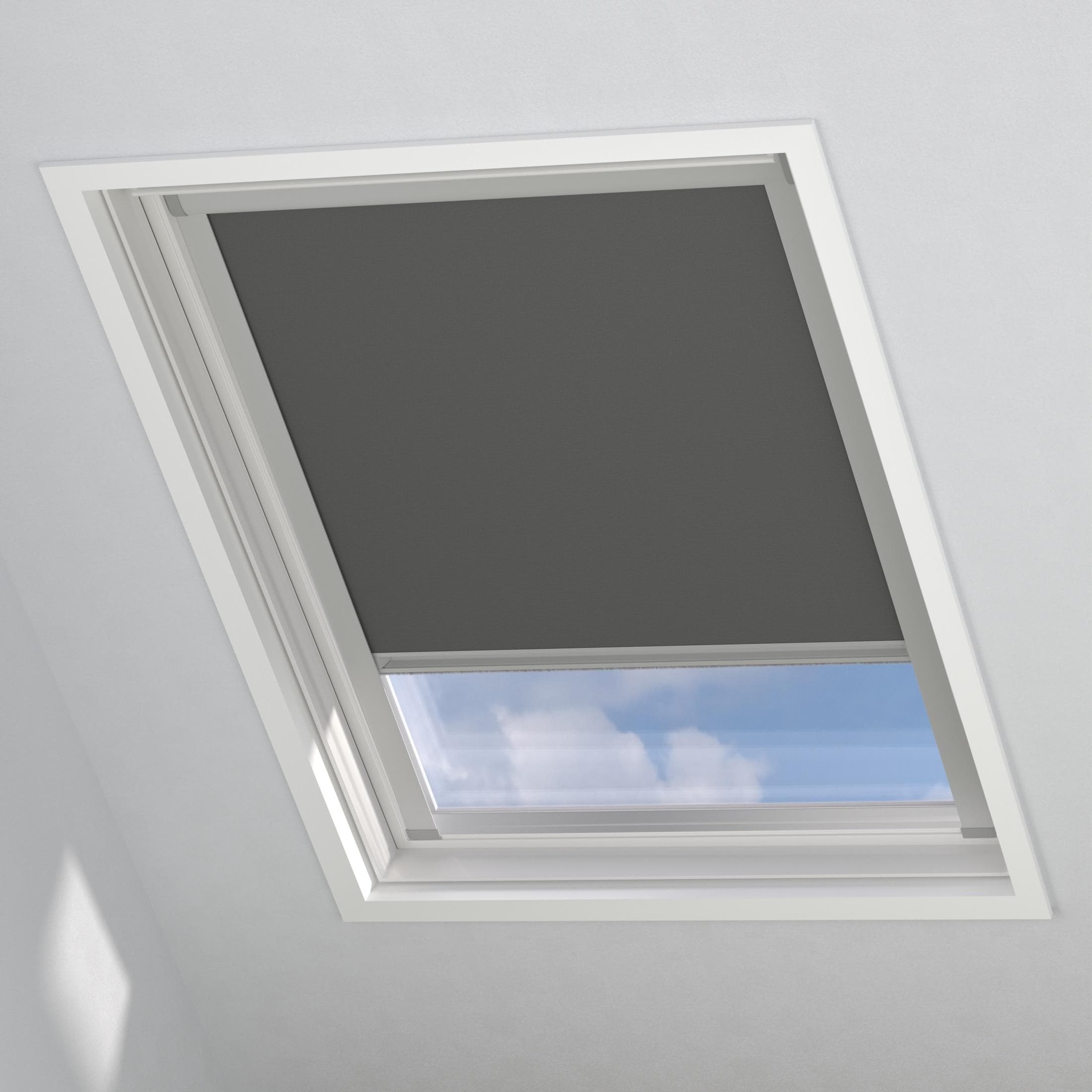 Verdunklungsrollo MY HOME Sky-Dachfensterrollo Dunkelgrau 38,3x59,5cm