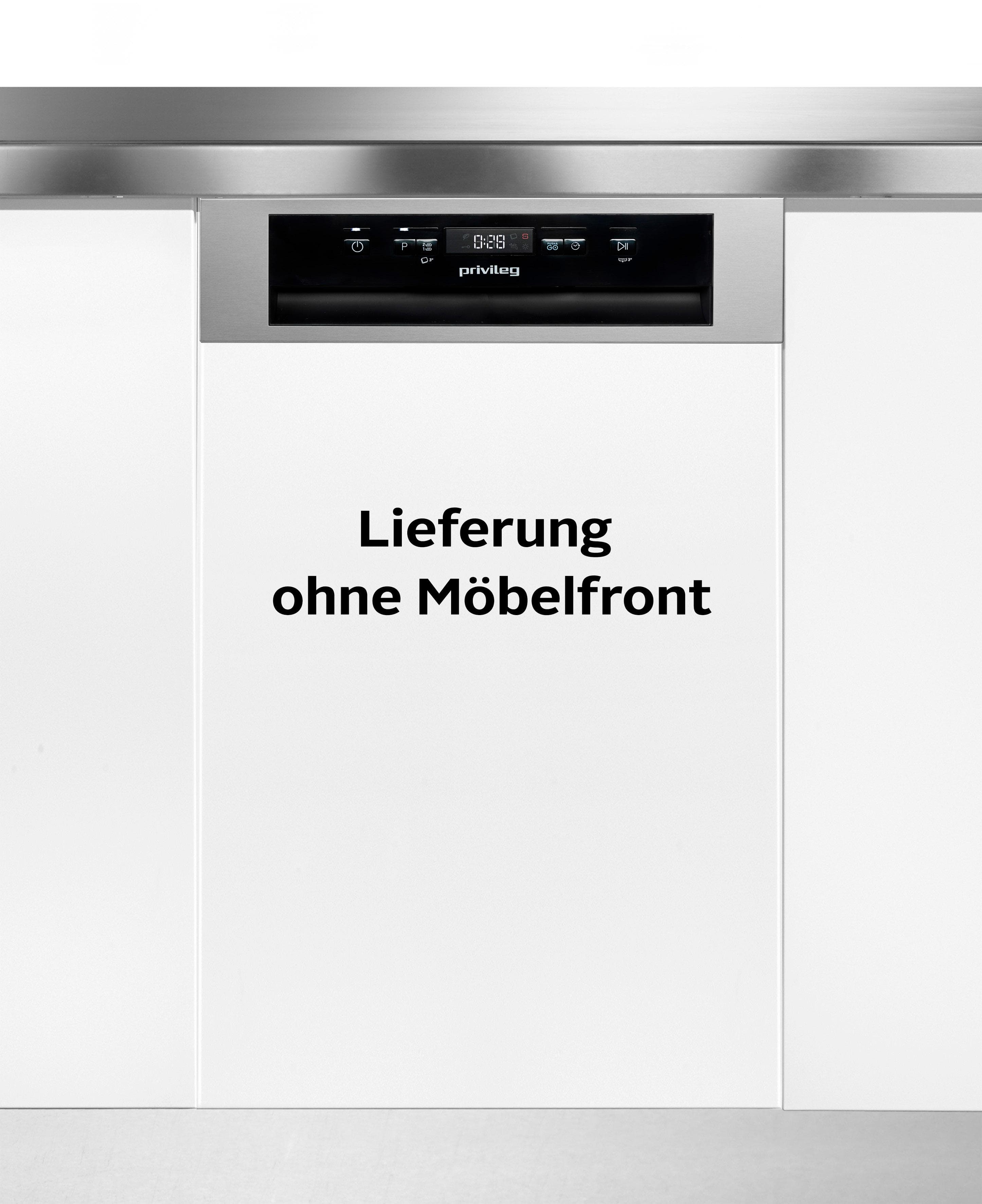 PRIVILEG teilintegrierbarer Geschirrspüler PV2PC10BS7A0 weiß