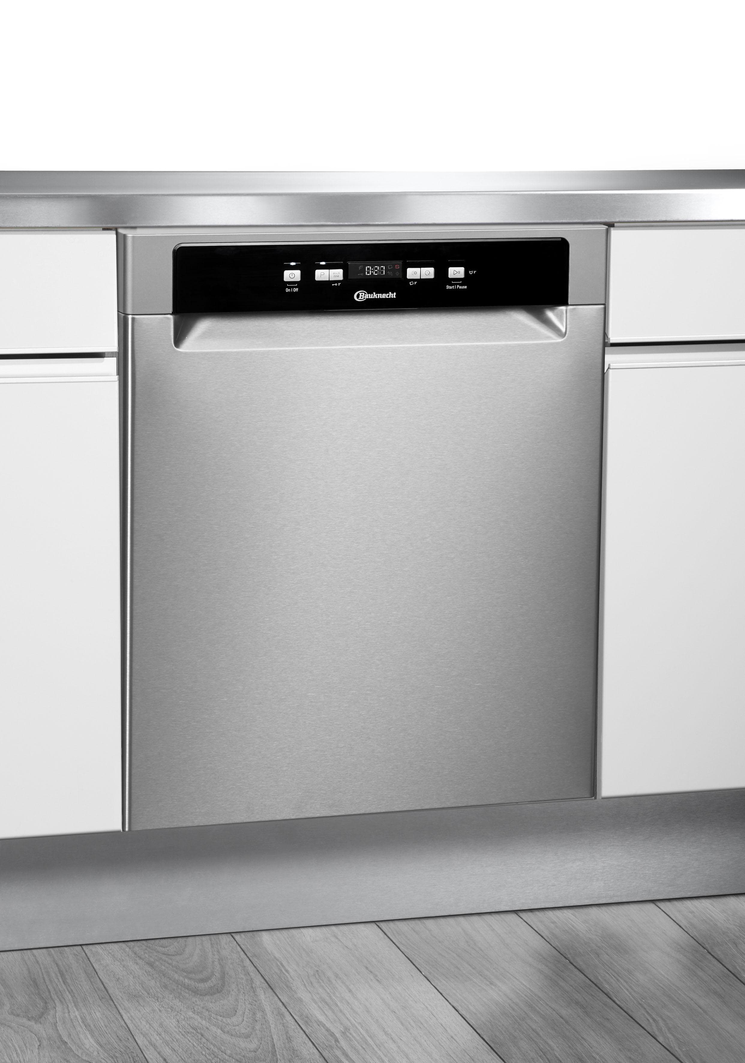 Bauknecht Unterbaugeschirrspüler OBUC Ecostar 5320 Silber