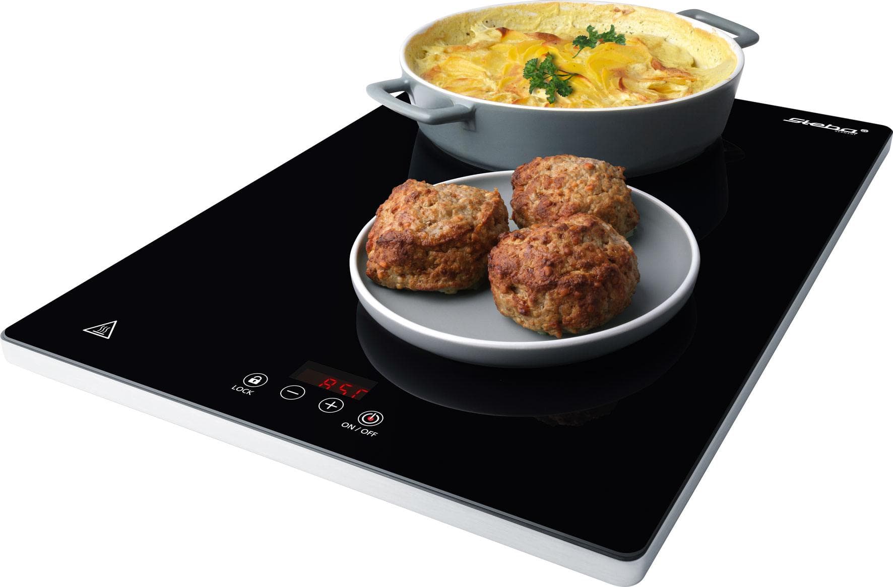 STEBA Warmhalteplatte WP 230 Schwarz Touch Control