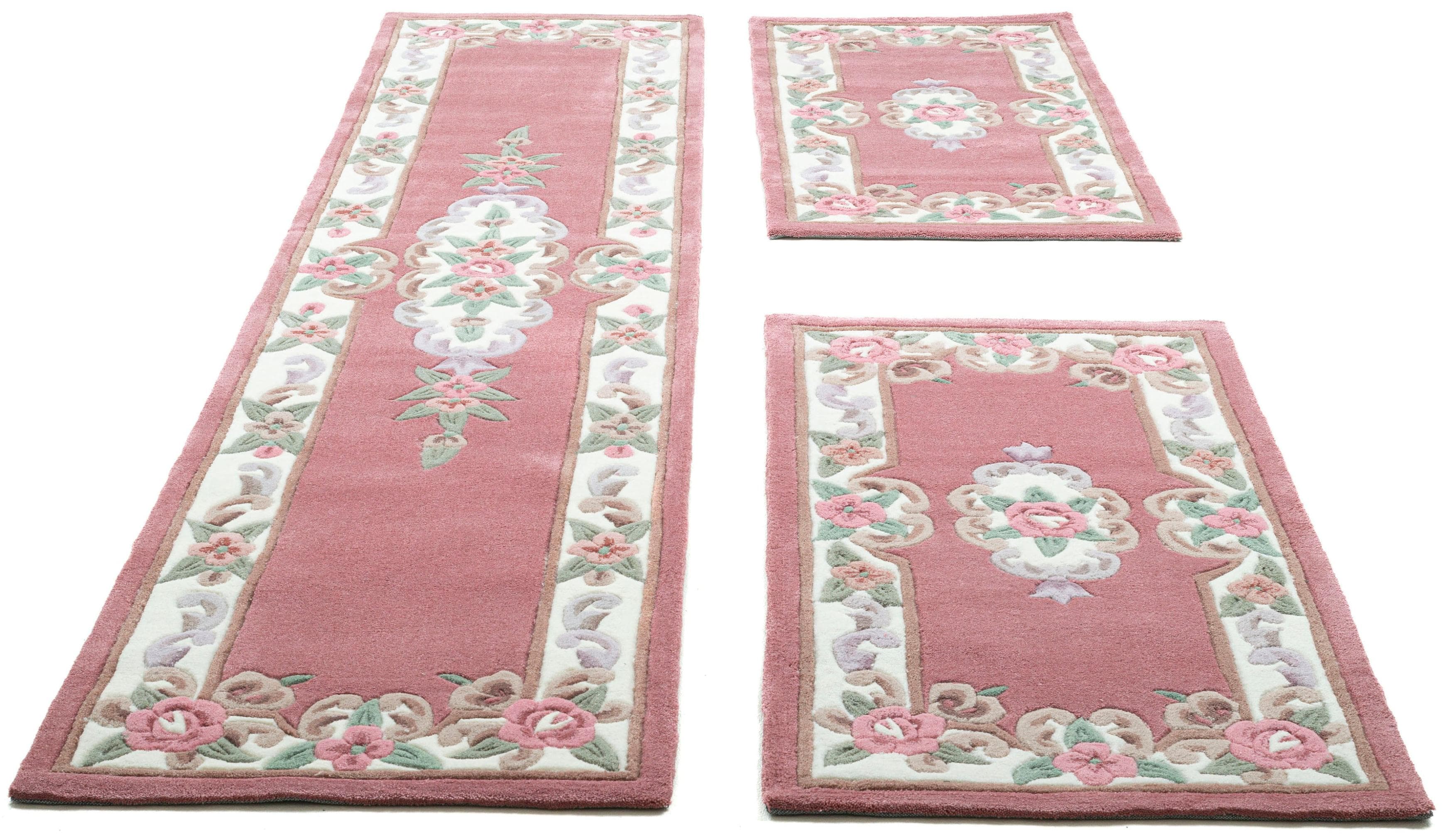 Bettumrandung THEKO Ming Rosa Florales Design
