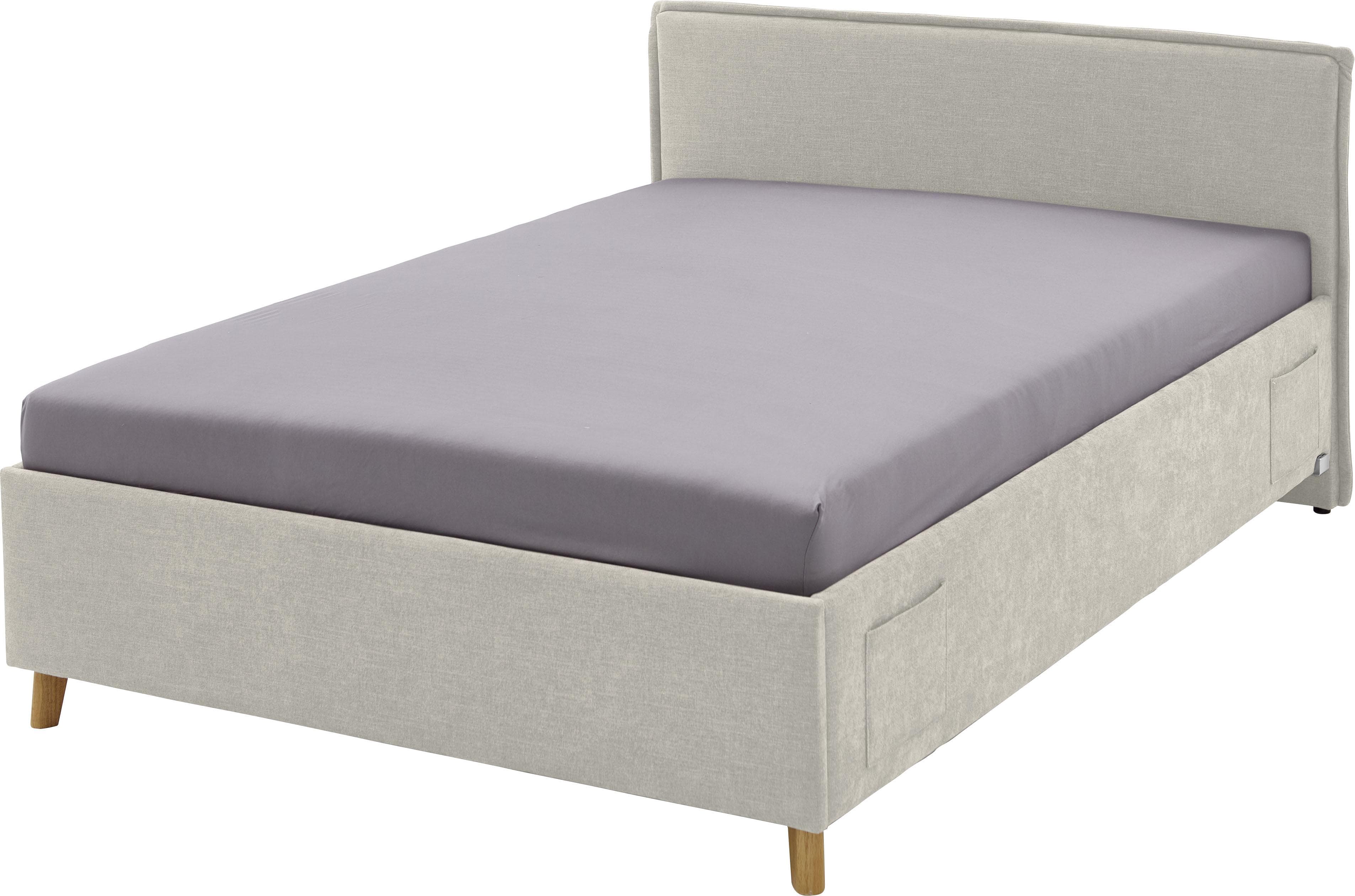 Meise Möbel Kinderbett FUN Beige mit USB-Anschluss
