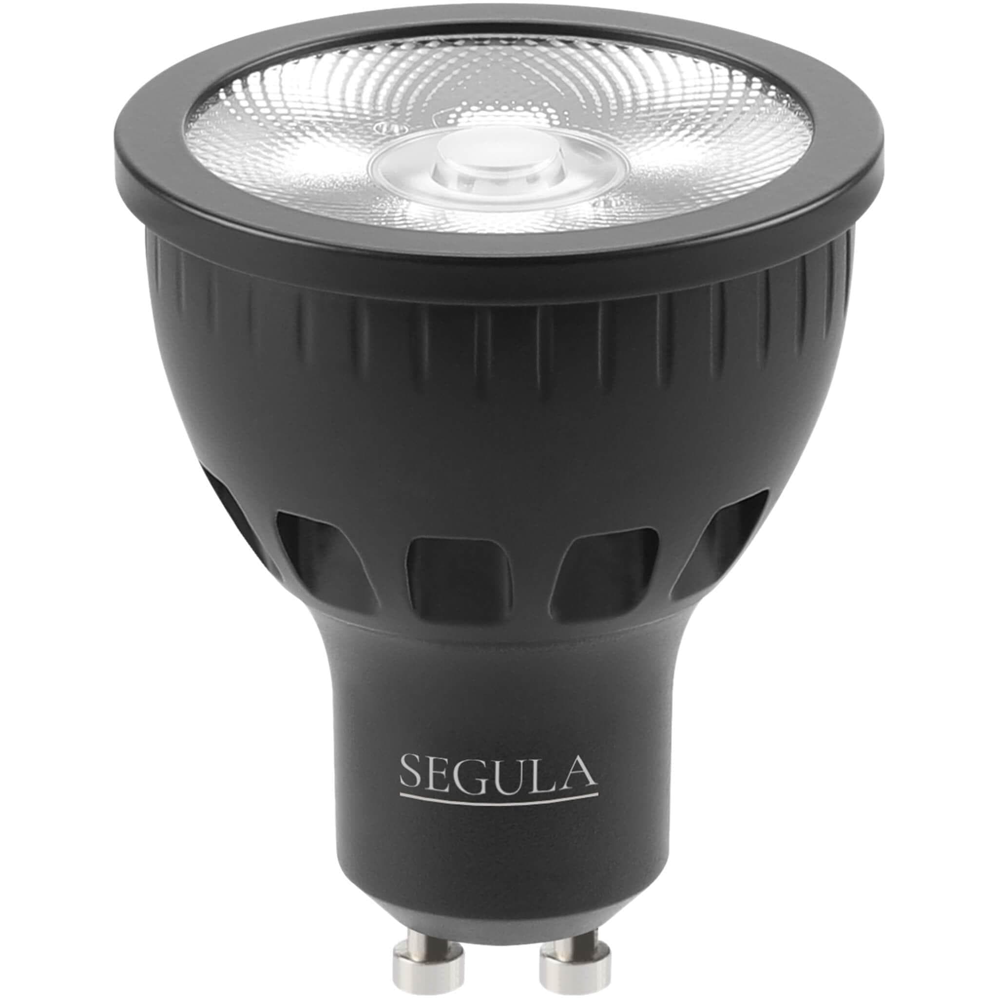 SEGULA LED-Leuchtmittel GU10 Reflektor 36 Dimmbar Schwarz