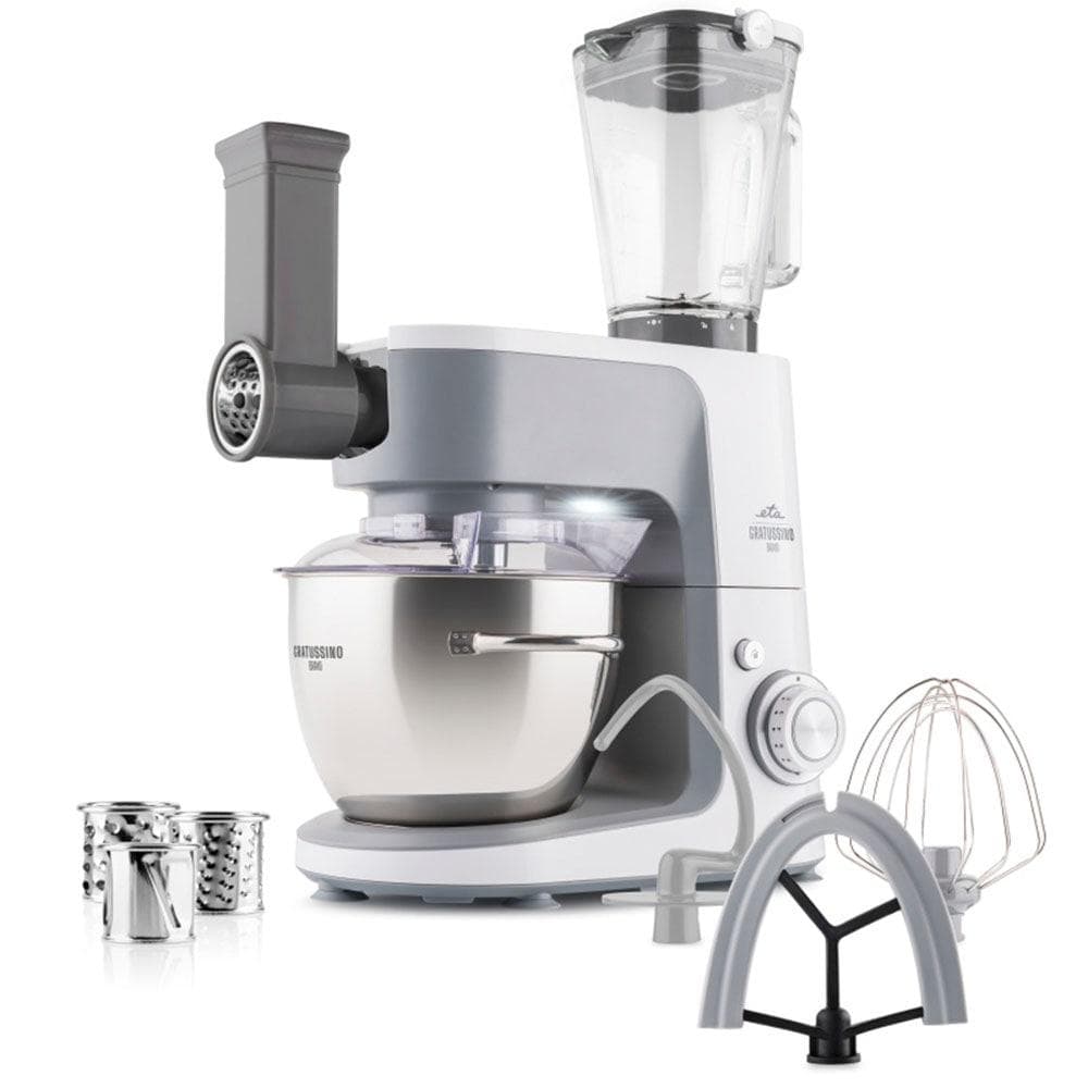 ETA Küchenmaschine Gratussino Bravo III Weiß 1200W