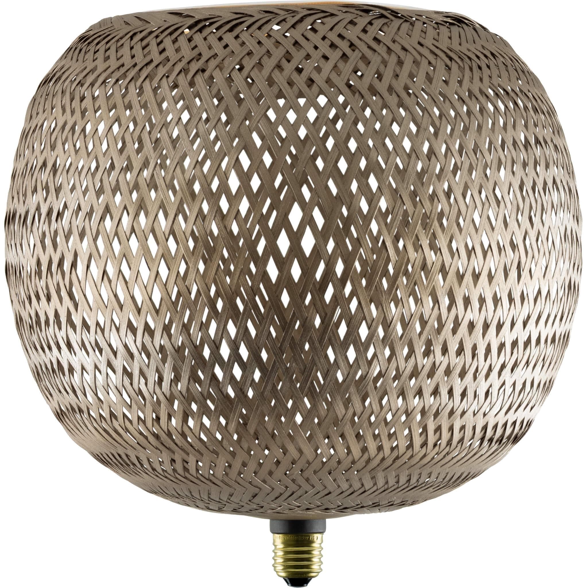 Segula LED Floating Bambus bronze G300 E27 5W 2.200 K dimmbar