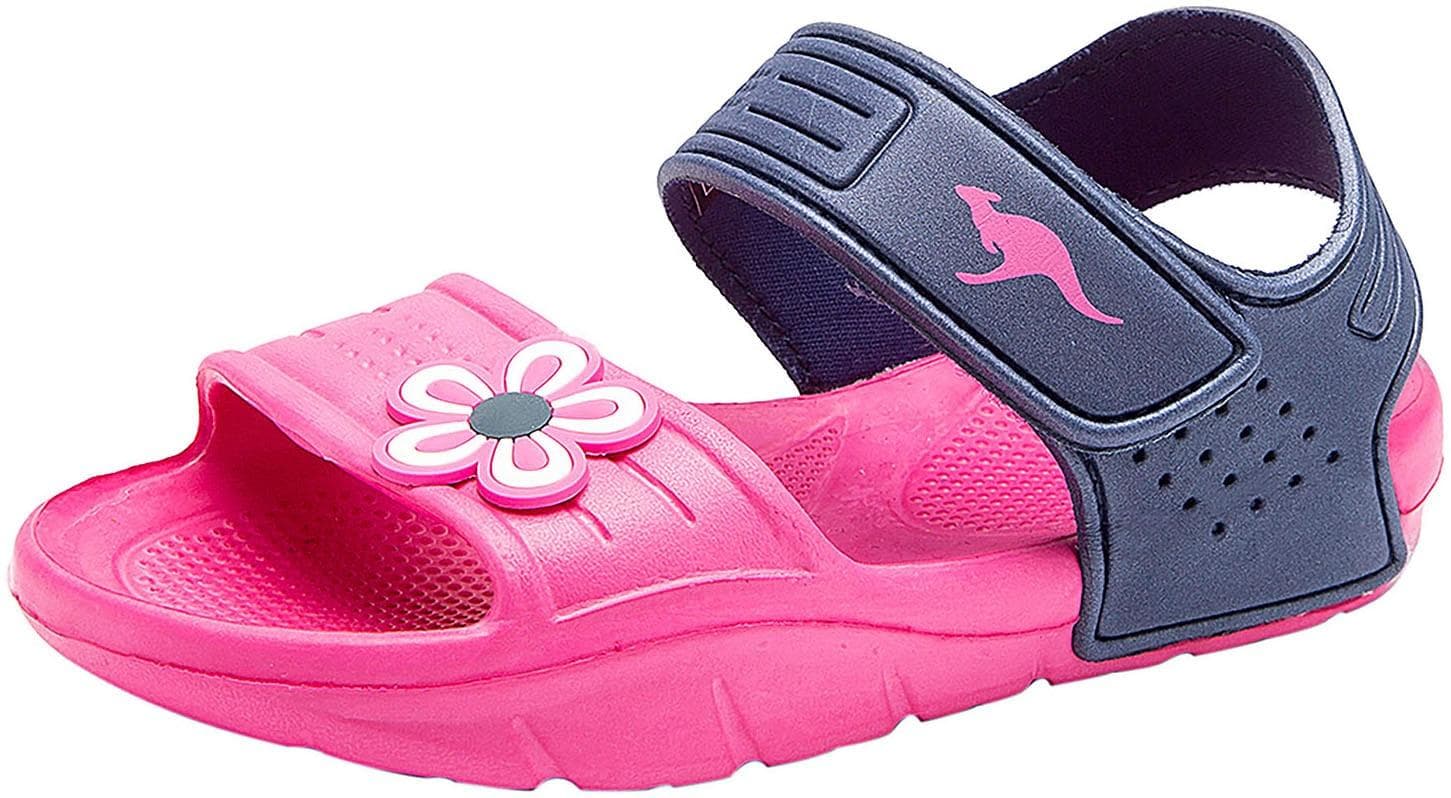 KangaROOS KangaSwim II Sandale Mädchen blau-pink Synthetik