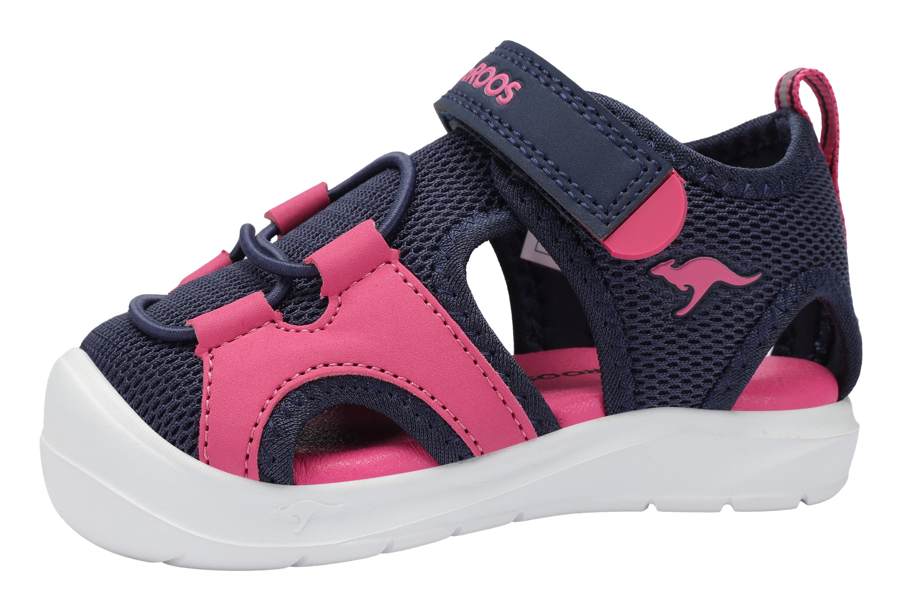 KangaROOS K-TOE AMARI EV Sandale Mädchen dk navy/daisy pink