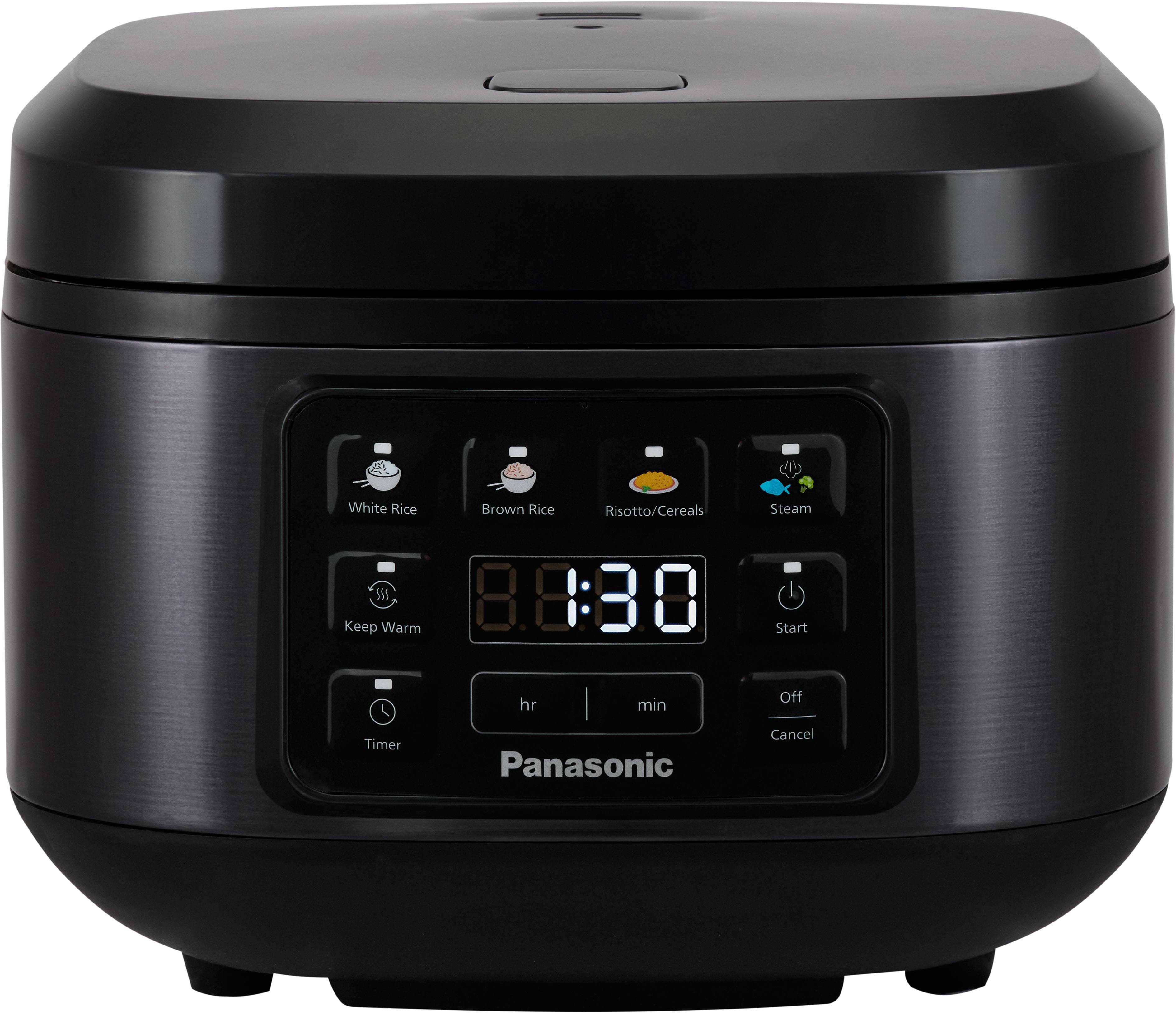 PANASONIC Reiskocher SR-DA152KXE Schwarz für 8 Portionen