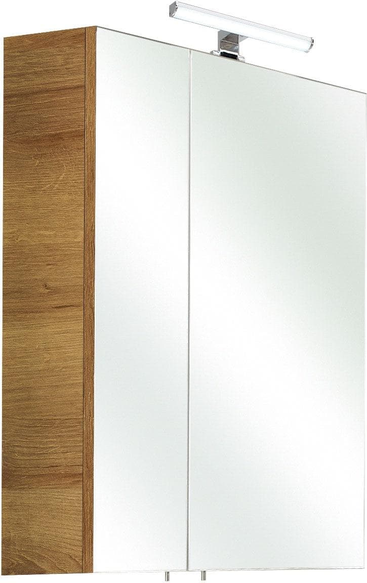 Spiegelschrank SAPHIR Quickset 318 mit LED-Beleuchtung und Spiegeltüren