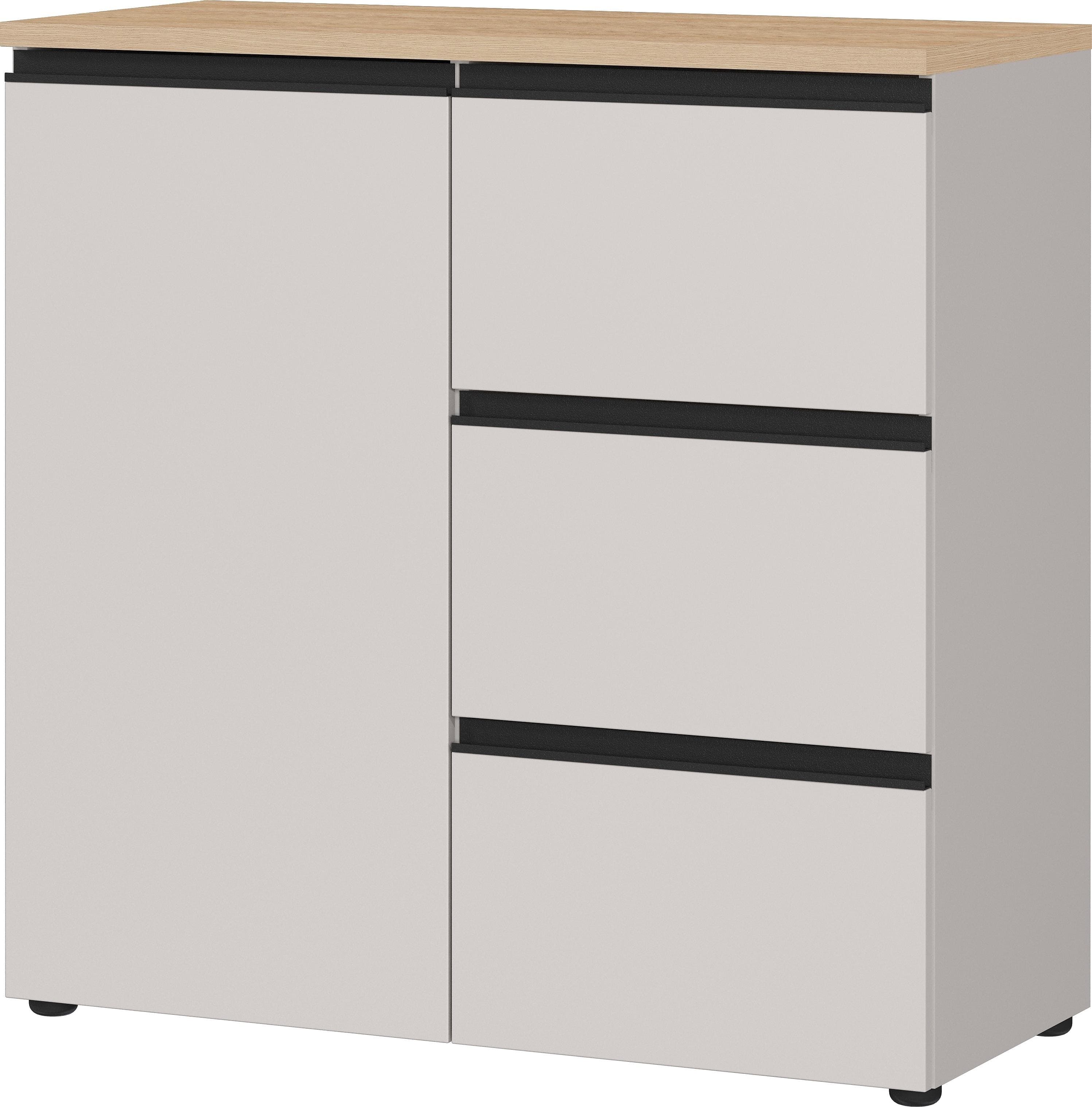 Germania Kommode Cormano mit 3 Schubladen und Soft-Close-Tür