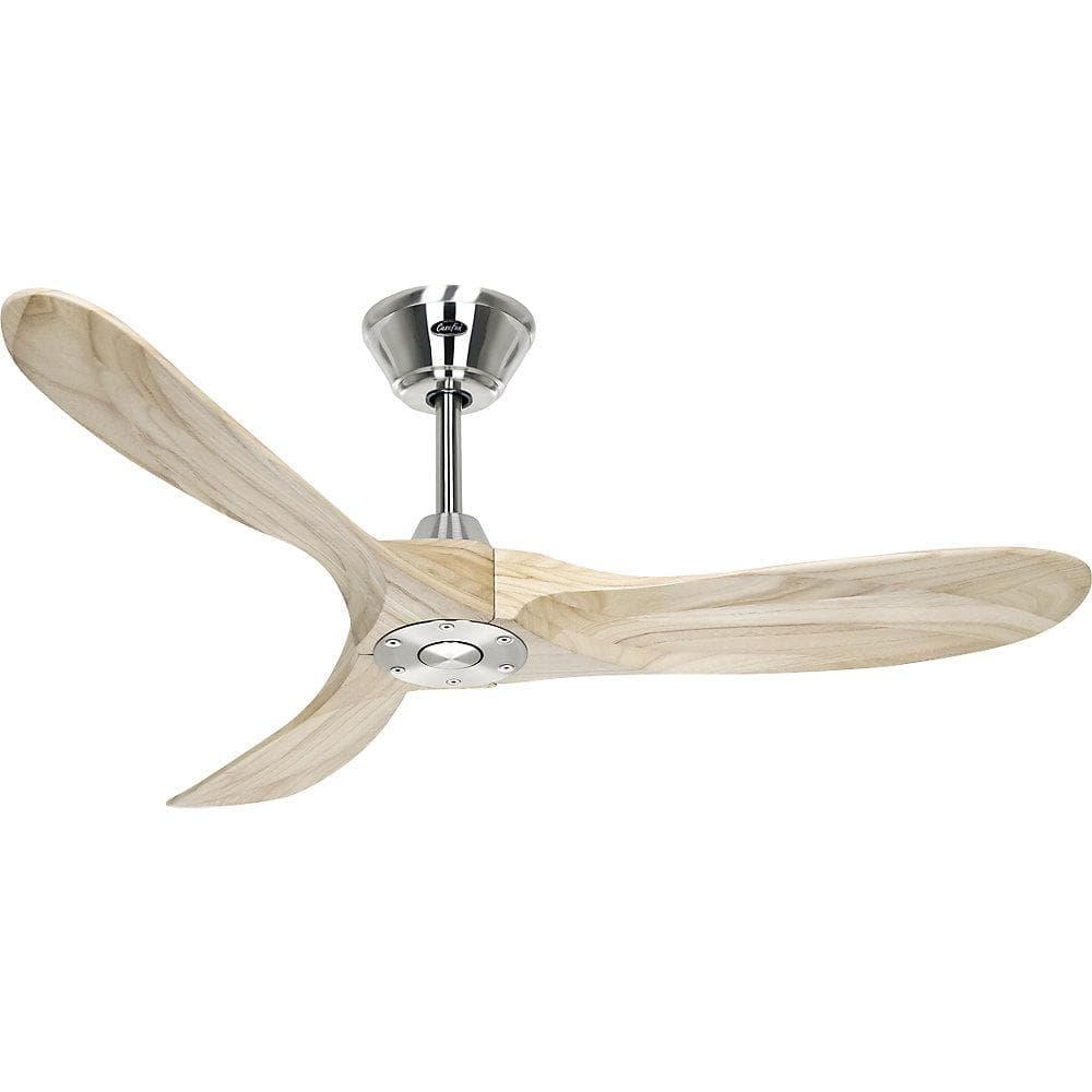 CasaFan Deckenventilator Eco Genuino 122 chrom/Holz hell