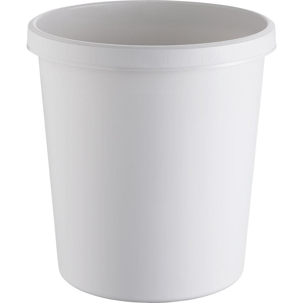 V-Part Runder Papierkorb 18 Liter Kunststoff