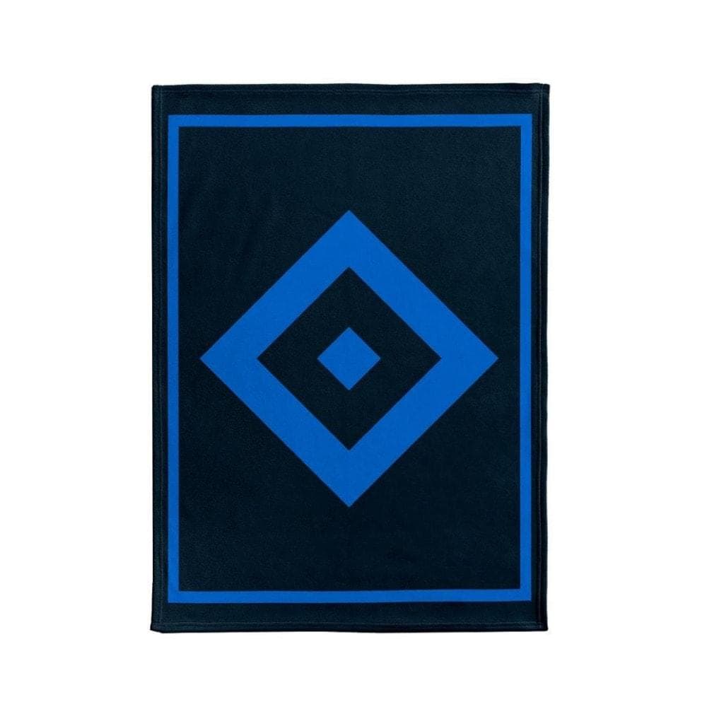 Wohndecke Hamburger SV Blau/ Schwarz