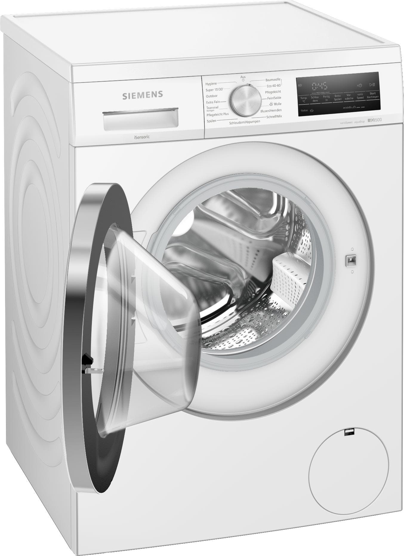 SIEMENS Einbauwaschmaschine WU14UT71 8 kg Weiß