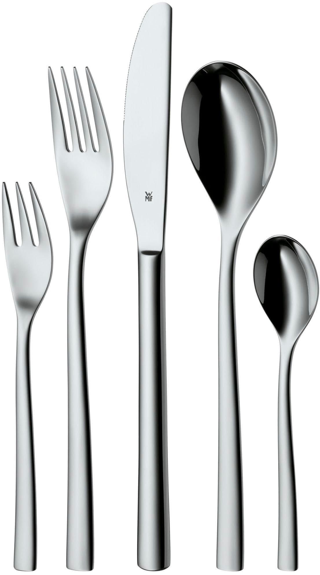 WMF Besteck-Set Palermo 30-tlg. Cromargan Edelstahl silber