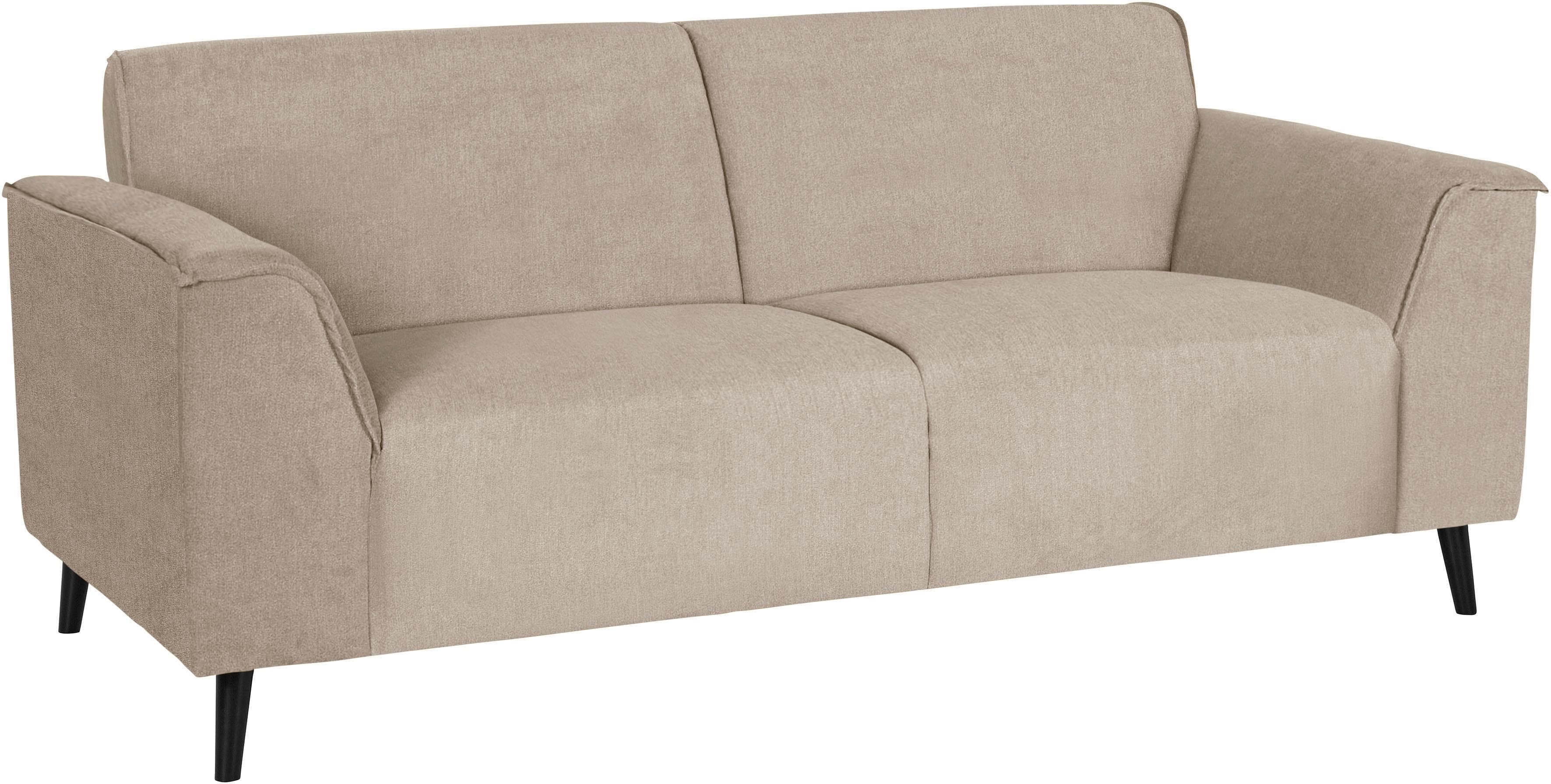 DOMO COLLECTION Amora 2,5-Sitzer Sofa Beige Federkern