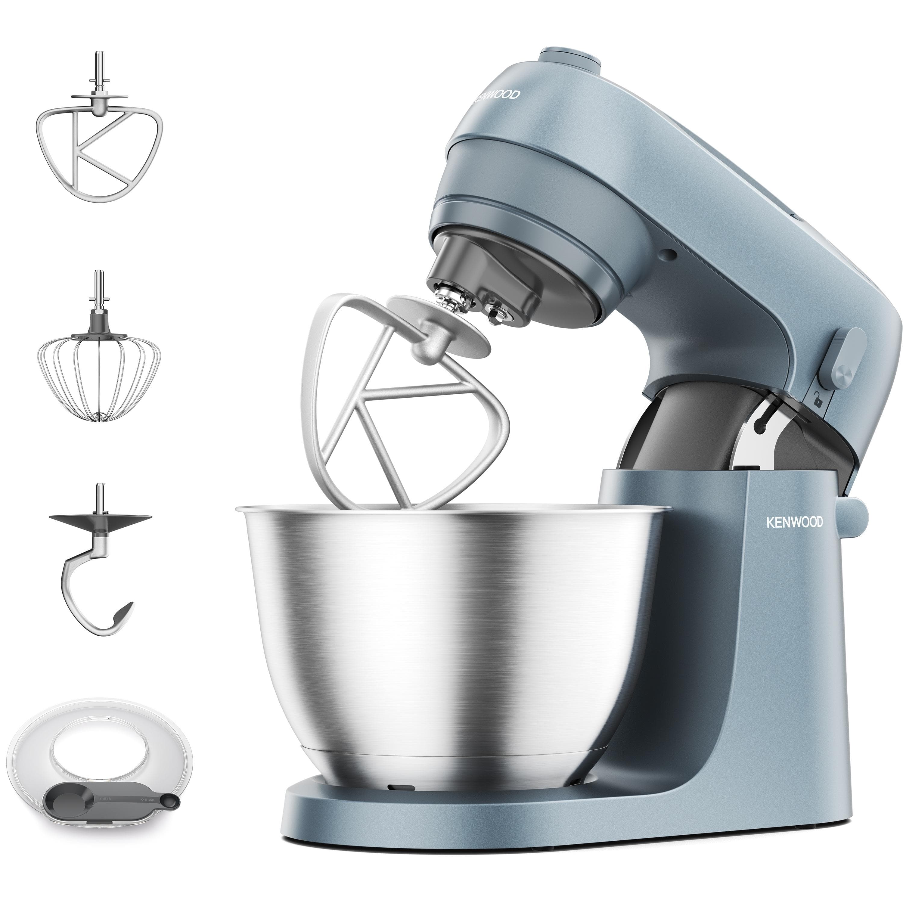 KENWOOD Küchenmaschine Go KZM35.000GY Blau Grau