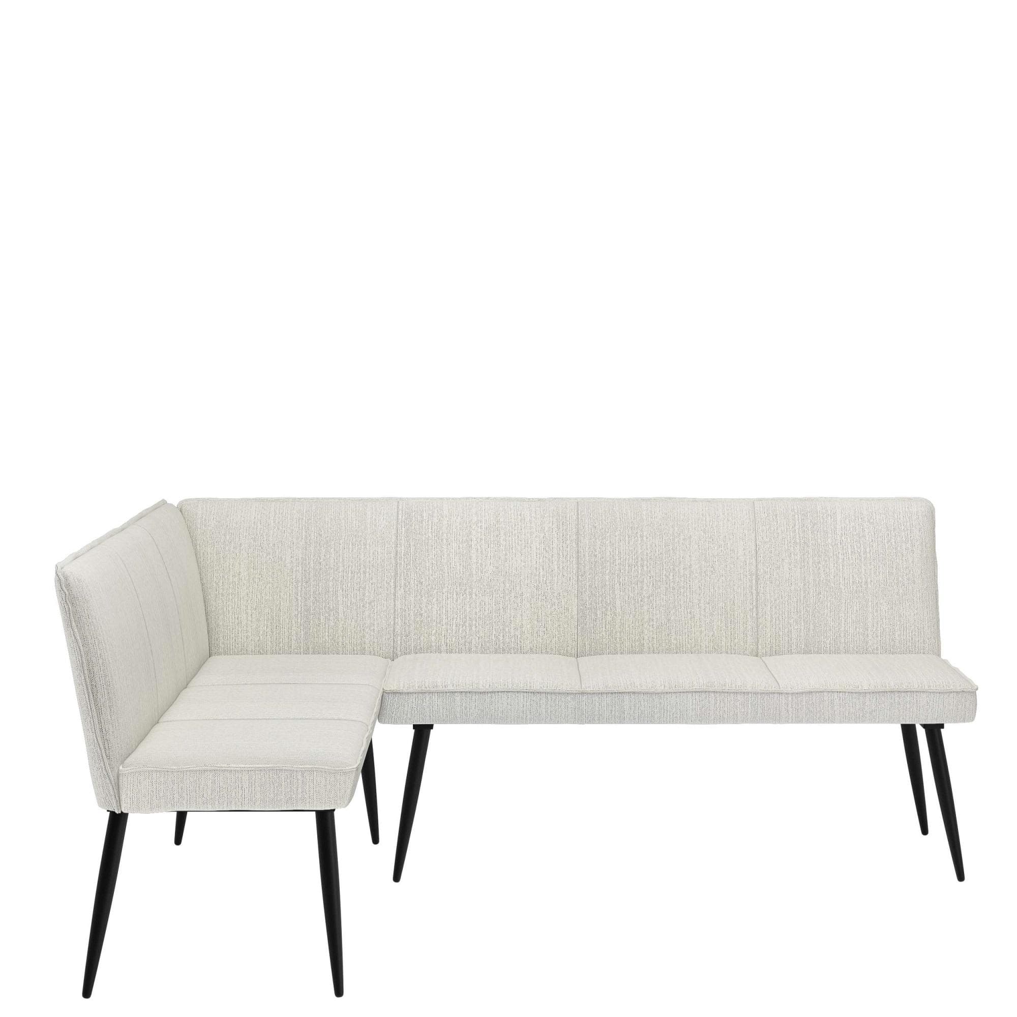 OTTO HOME Essbank Ianna creme/schwarz gepolstert
