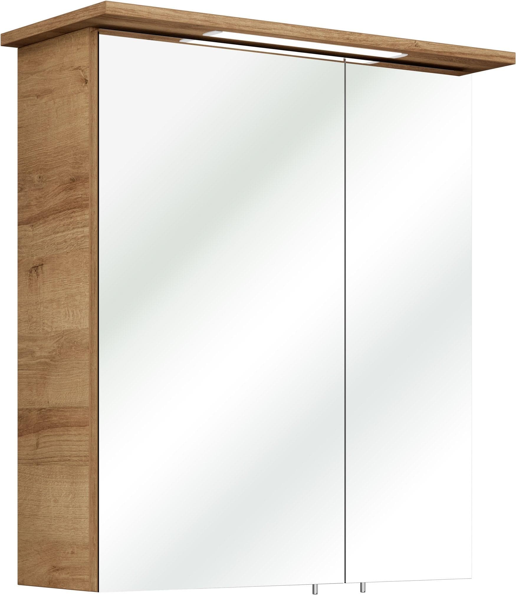 Spiegelschrank SAPHIR Quickset 318 mit LED-Beleuchtung und Spiegeltüren
