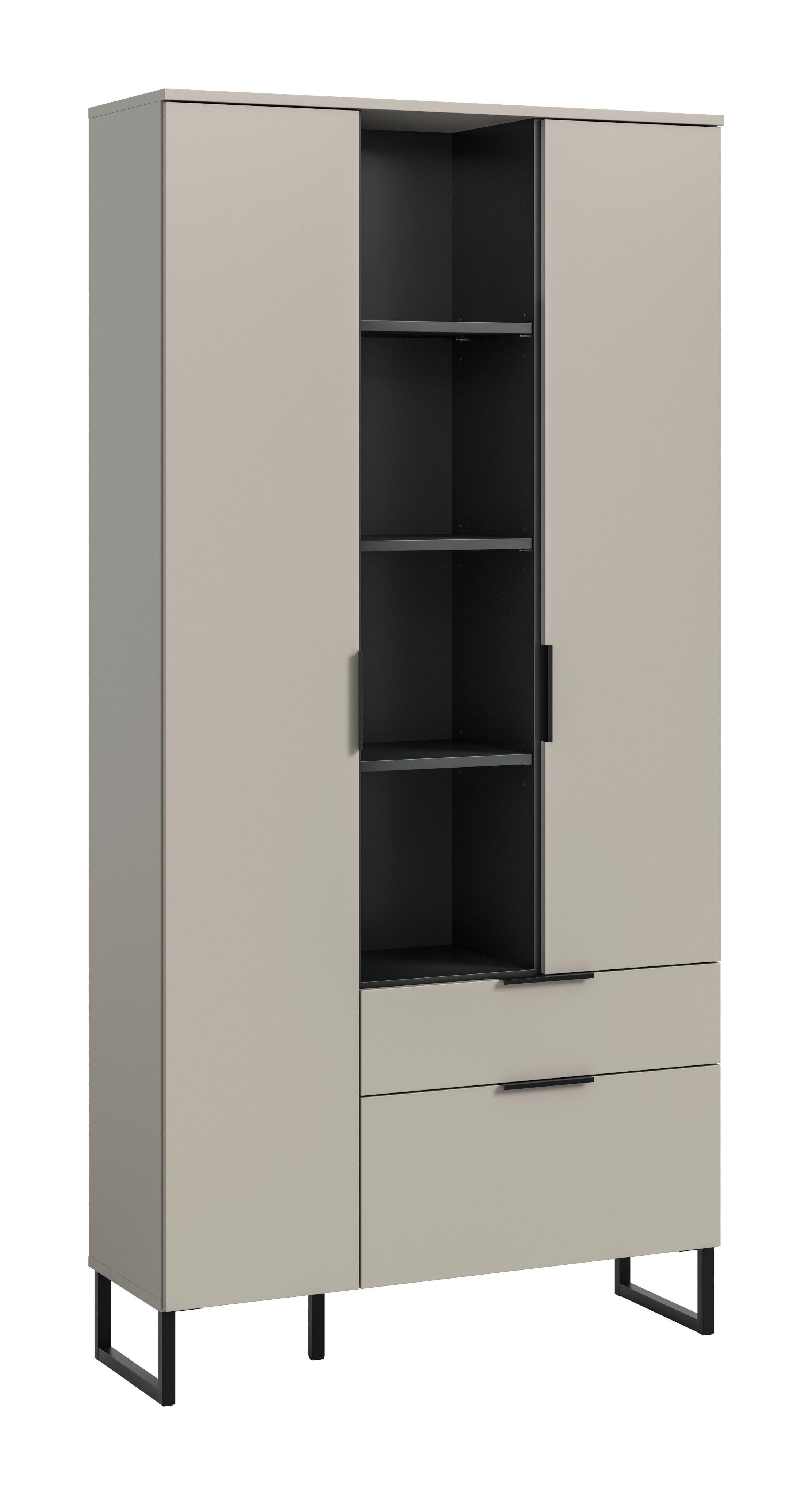 Standregal Noida Kaschmir Holz Modern