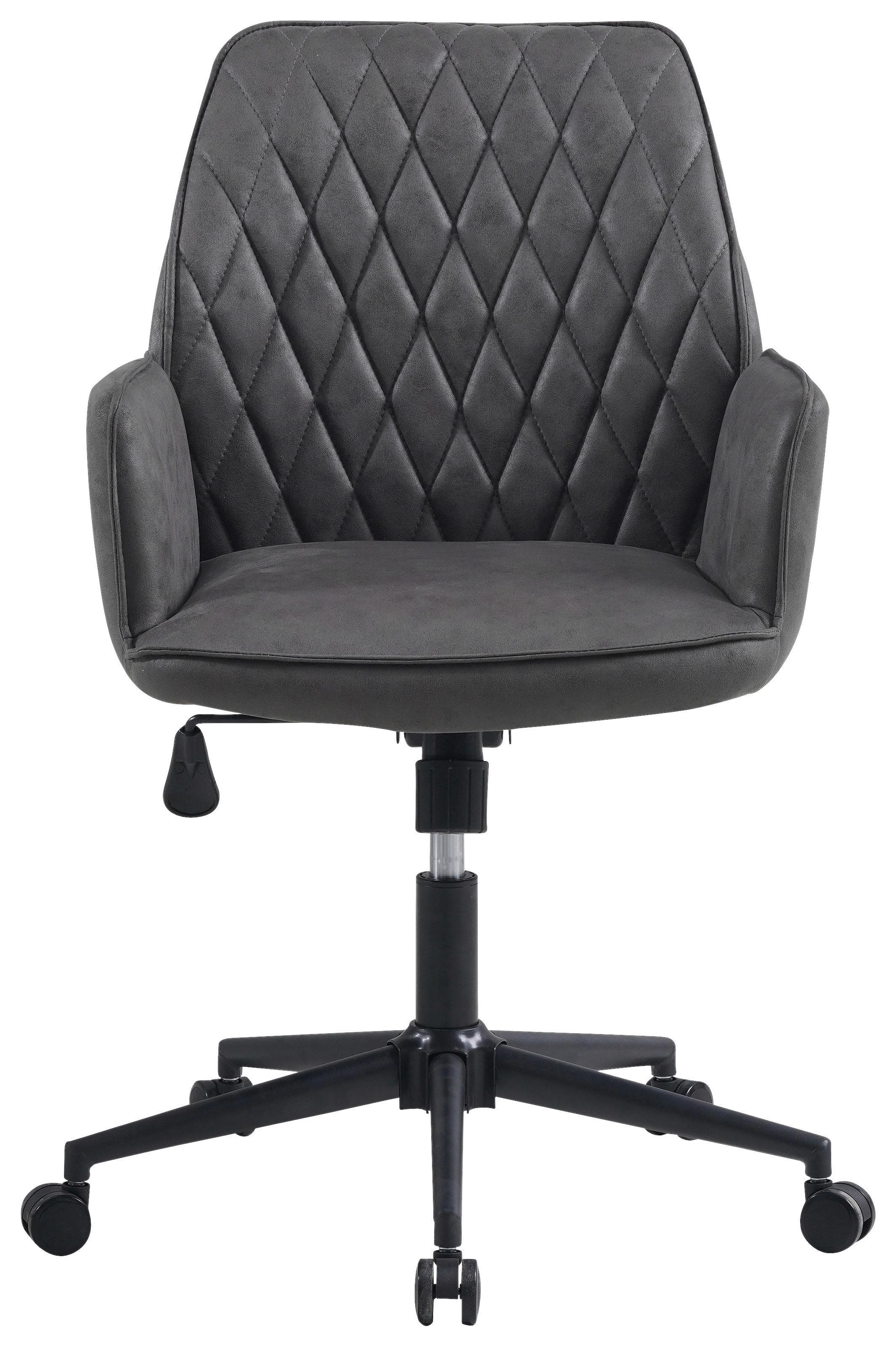 Drehstuhl KNOX Dunkelgrau Modern