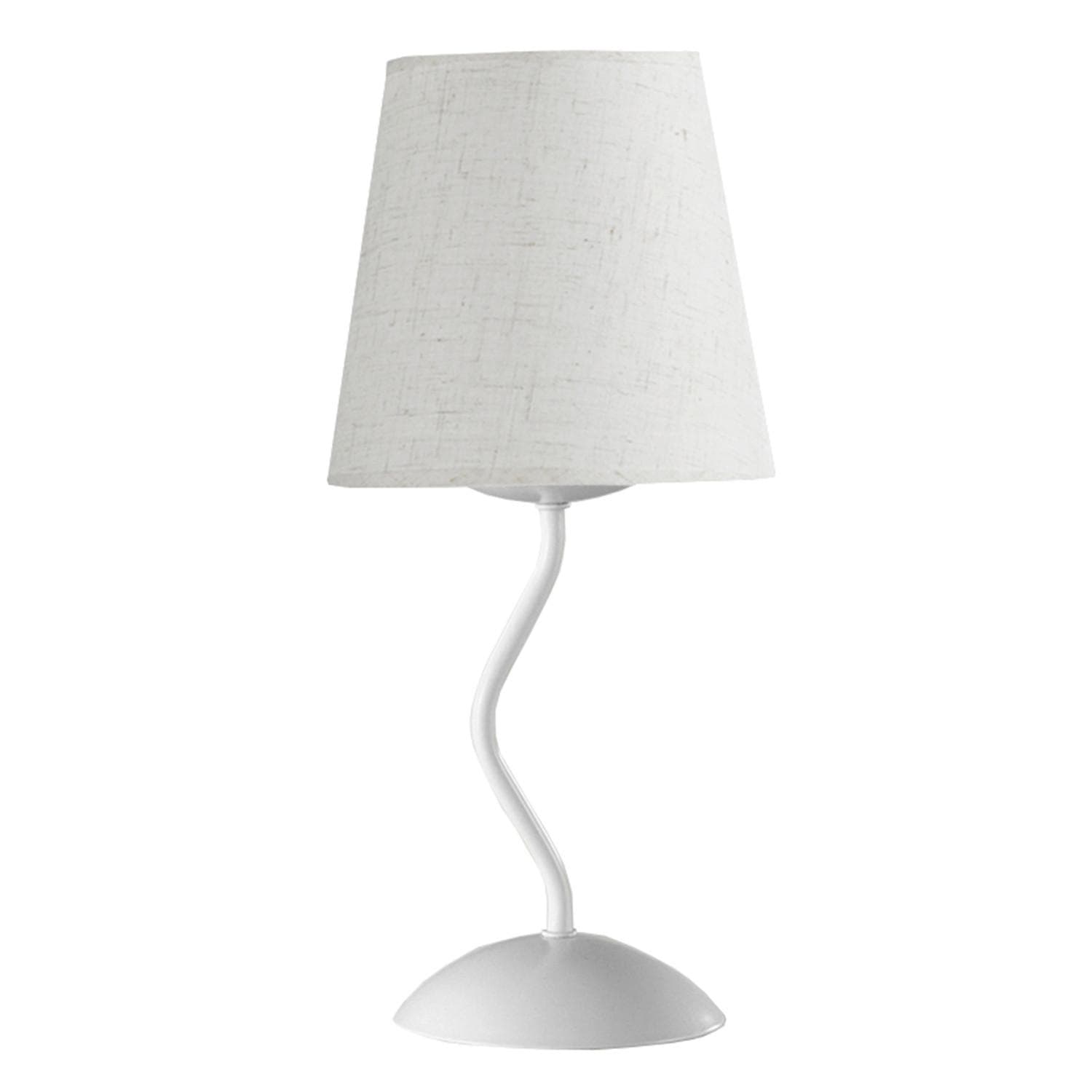 Nachttischleuchte Margot Weiß max. 6 Watt