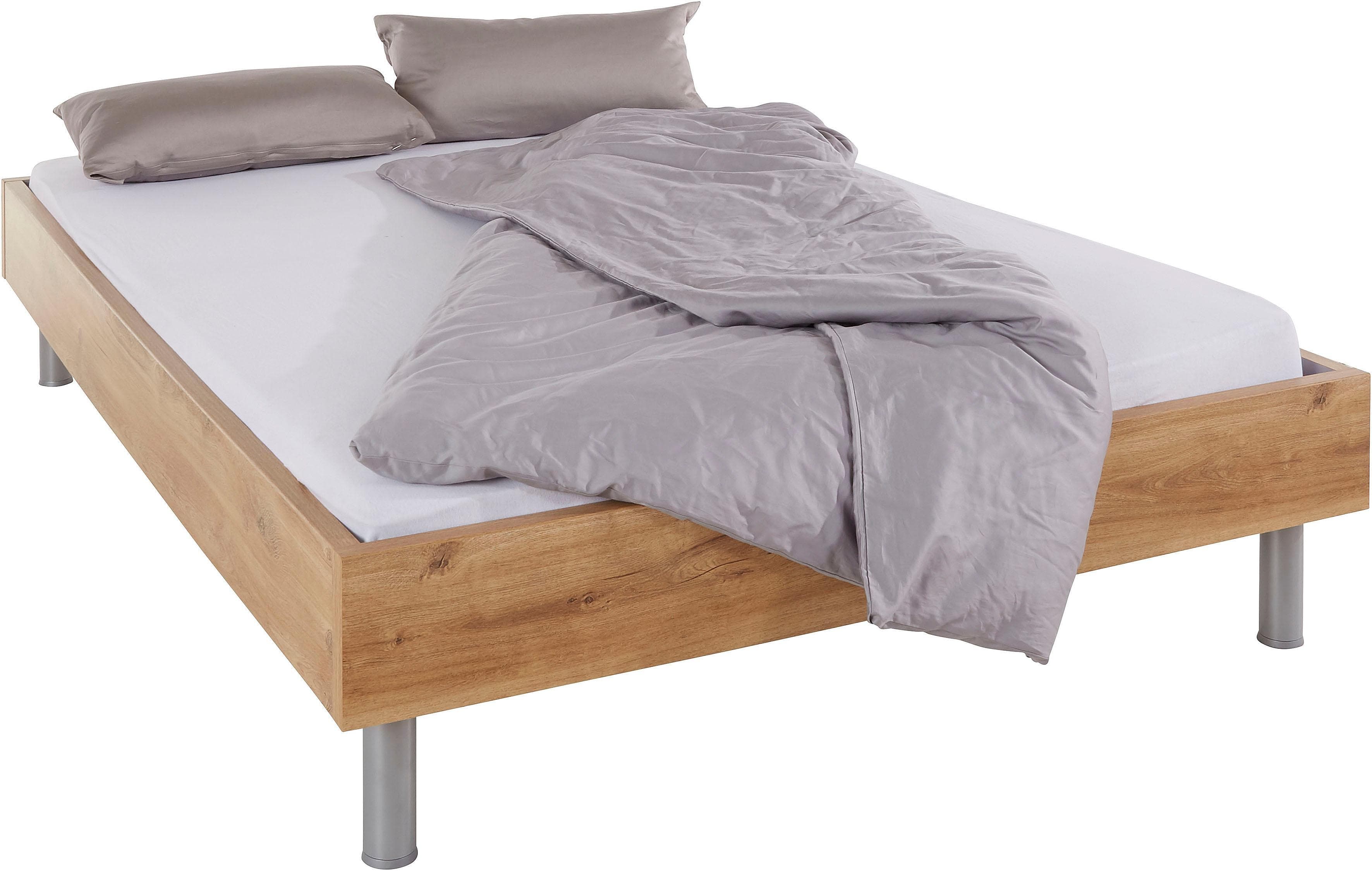 Wimex Bett Easy Braun 160x200 cm ohne Kopfteil