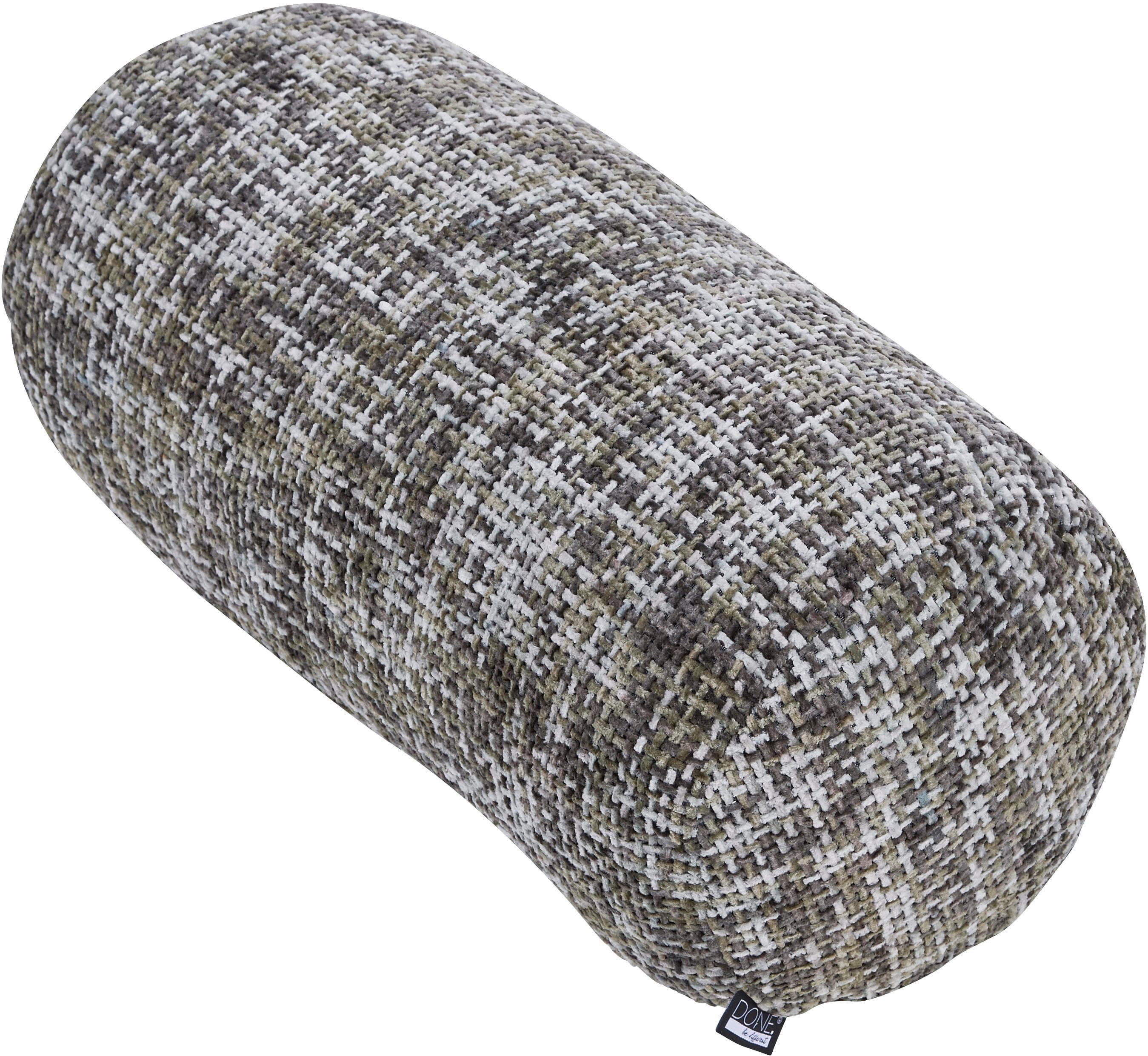 DONE. Nackenrollenbezug Twist Taupe Polyester