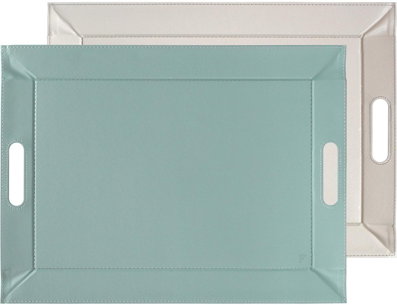 FREEFORM DUO Wendetablett Kunstleder hellmint/grau