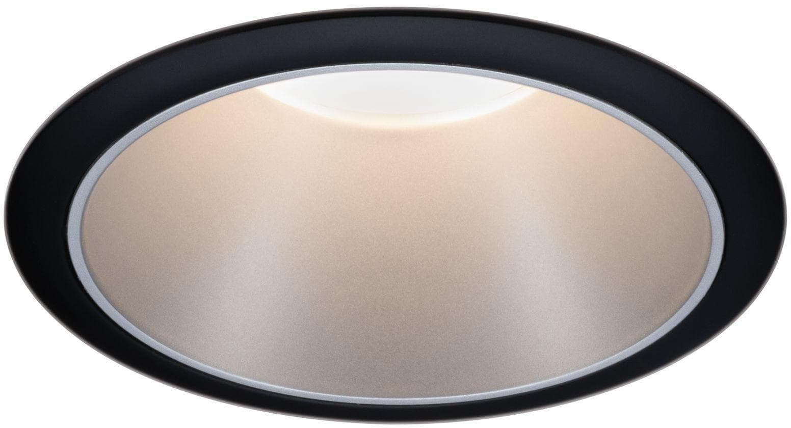 PAULMANN LED Einbauleuchte Cole Schwarz/Silber GU10