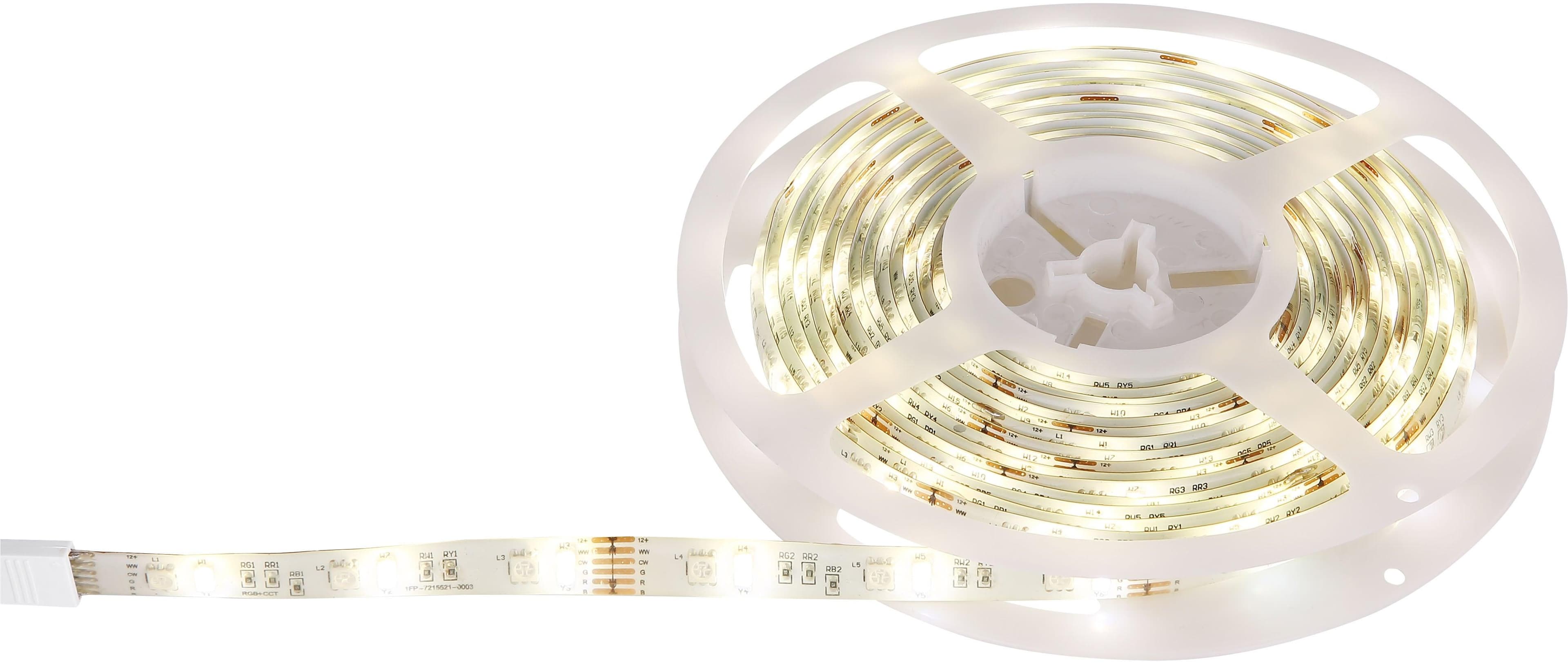 GLOBO LIGHTING LED Stripe EDUARD weiß dimmbar Smart Home